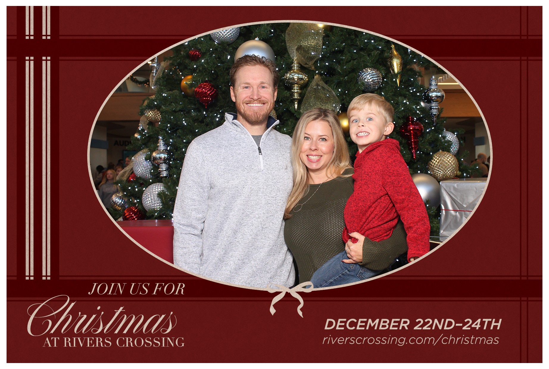 Rivers Crossing Christmas Invite | View more photos from the event at gallery.photoboothcincy.com/u/PhotoBoothCincy/Rivers-Crossing-Christmas-Invite