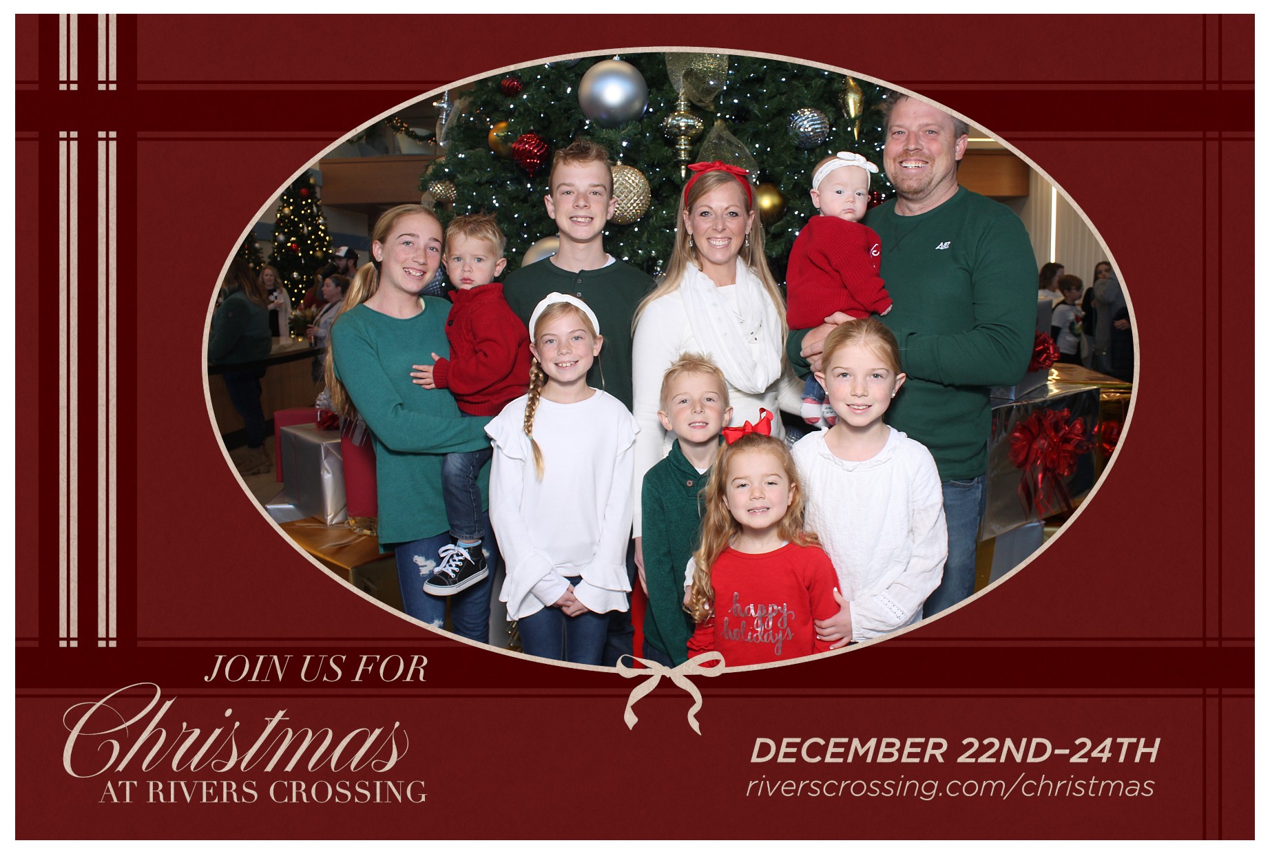 Rivers Crossing Christmas Invite | View more photos from the event at gallery.photoboothcincy.com/u/PhotoBoothCincy/Rivers-Crossing-Christmas-Invite