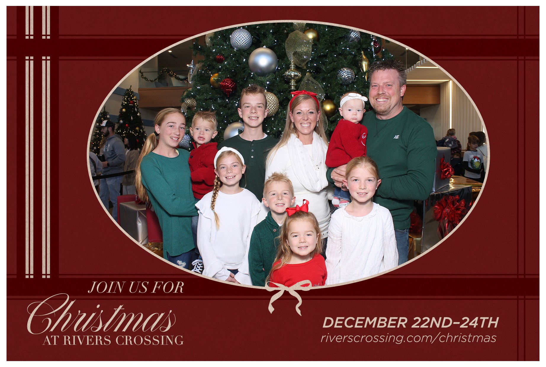 Rivers Crossing Christmas Invite | View more photos from the event at gallery.photoboothcincy.com/u/PhotoBoothCincy/Rivers-Crossing-Christmas-Invite