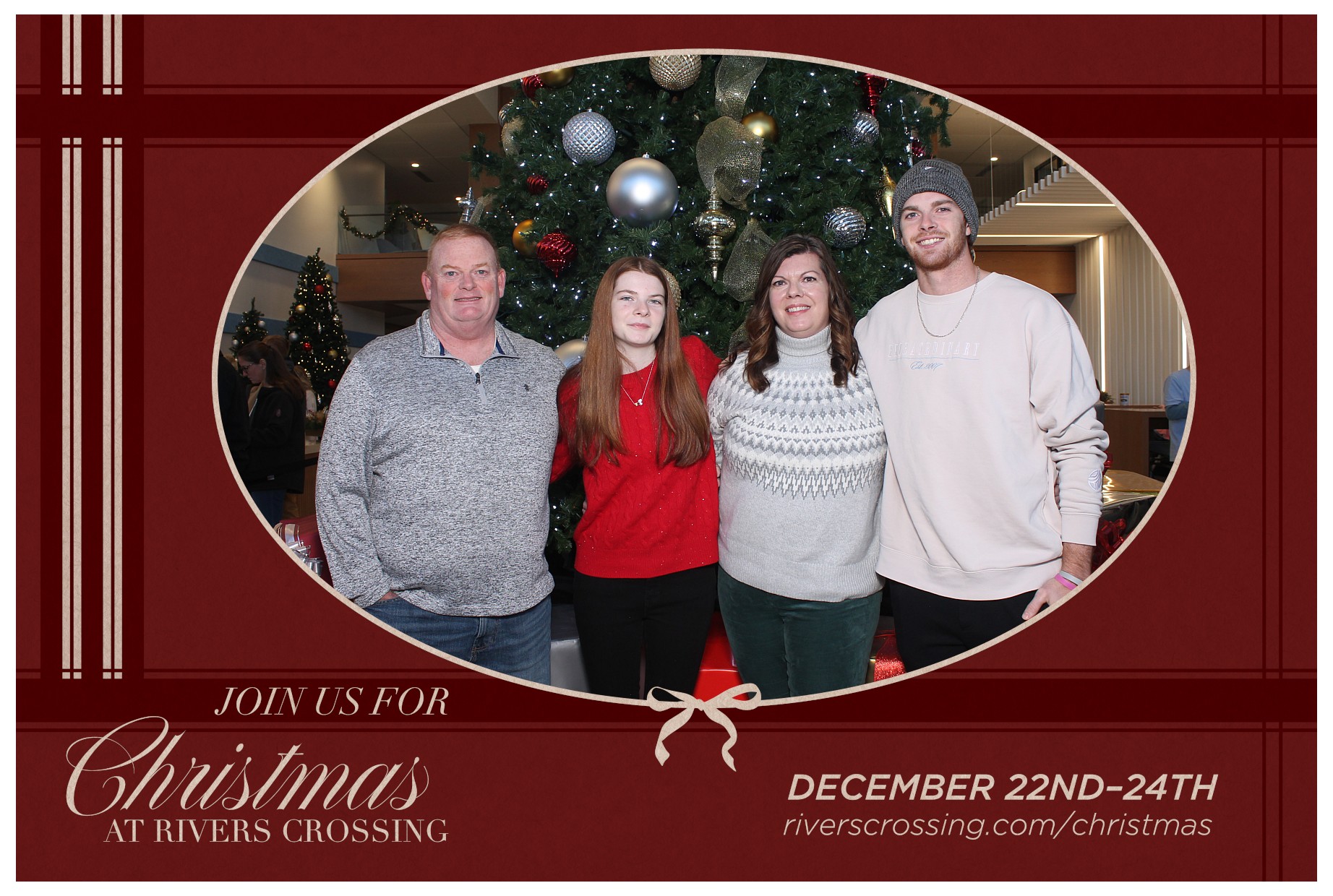 Rivers Crossing Christmas Invite | View more photos from the event at gallery.photoboothcincy.com/u/PhotoBoothCincy/Rivers-Crossing-Christmas-Invite
