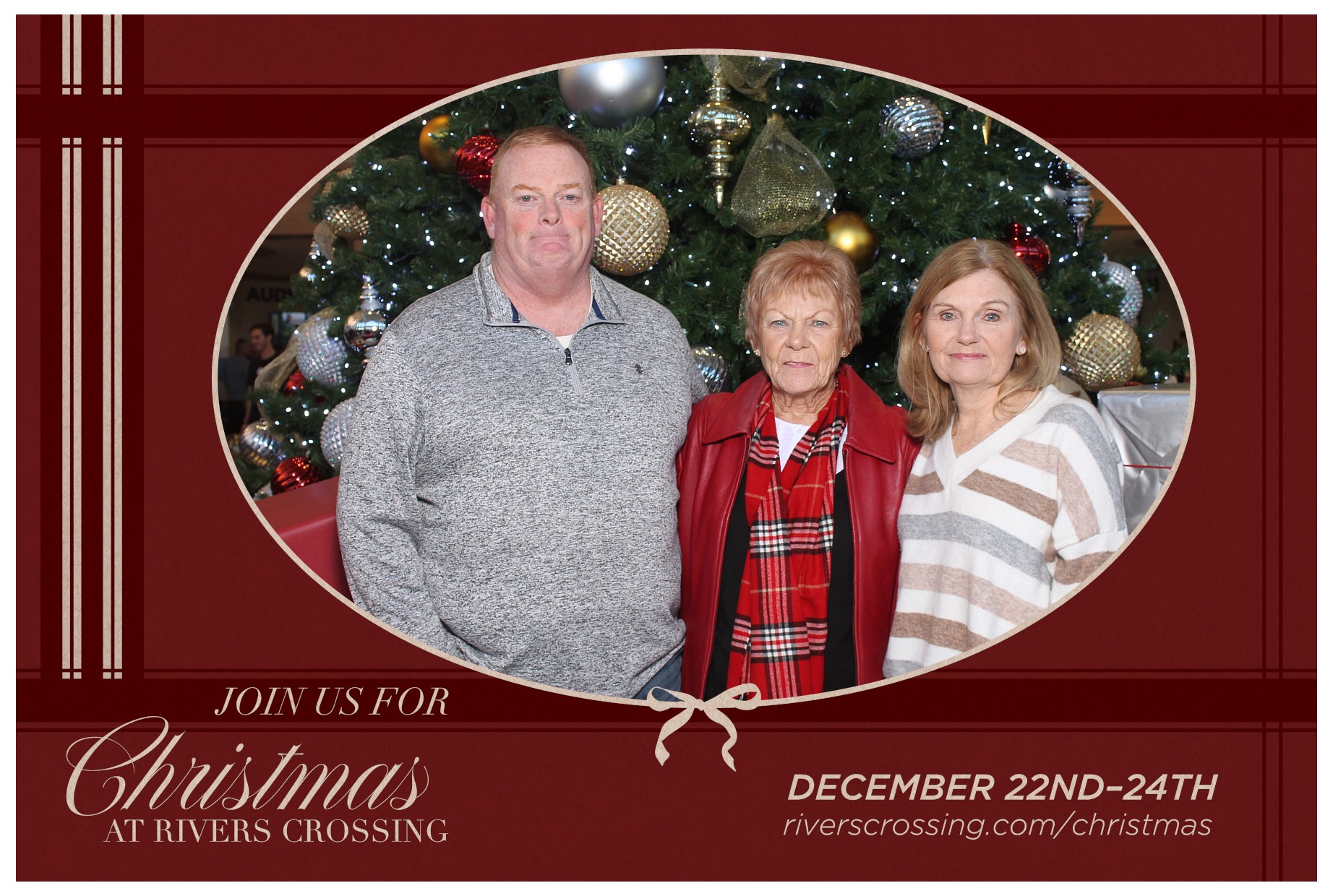 Rivers Crossing Christmas Invite | View more photos from the event at gallery.photoboothcincy.com/u/PhotoBoothCincy/Rivers-Crossing-Christmas-Invite