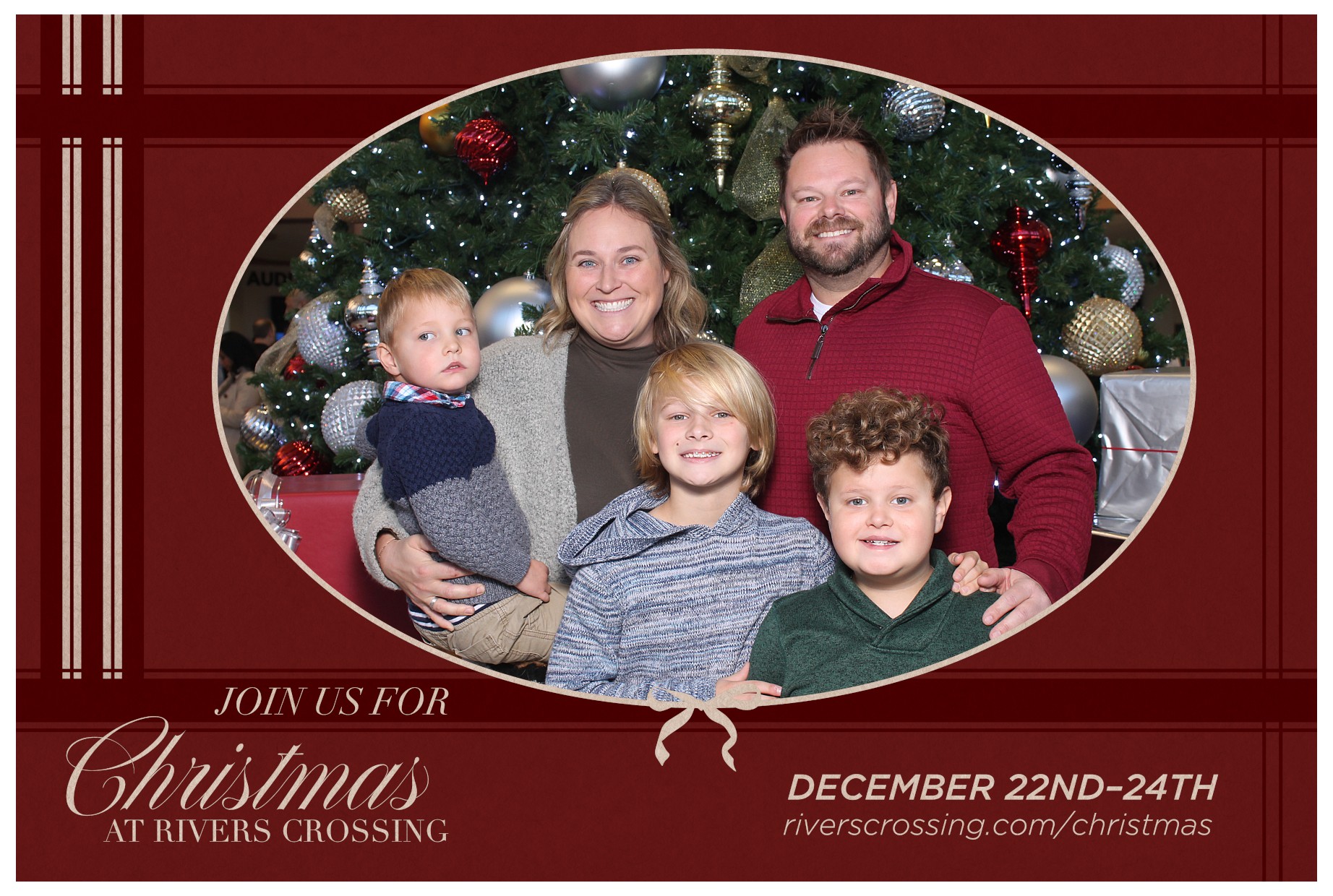 Rivers Crossing Christmas Invite | View more photos from the event at gallery.photoboothcincy.com/u/PhotoBoothCincy/Rivers-Crossing-Christmas-Invite