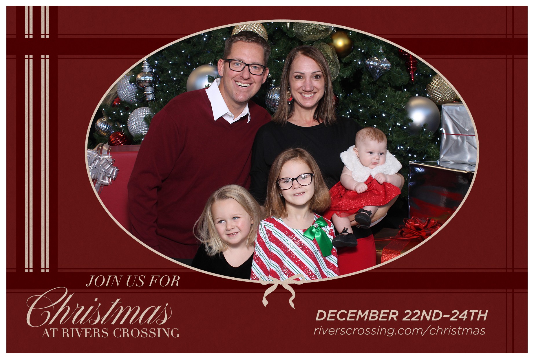 Rivers Crossing Christmas Invite | View more photos from the event at gallery.photoboothcincy.com/u/PhotoBoothCincy/Rivers-Crossing-Christmas-Invite