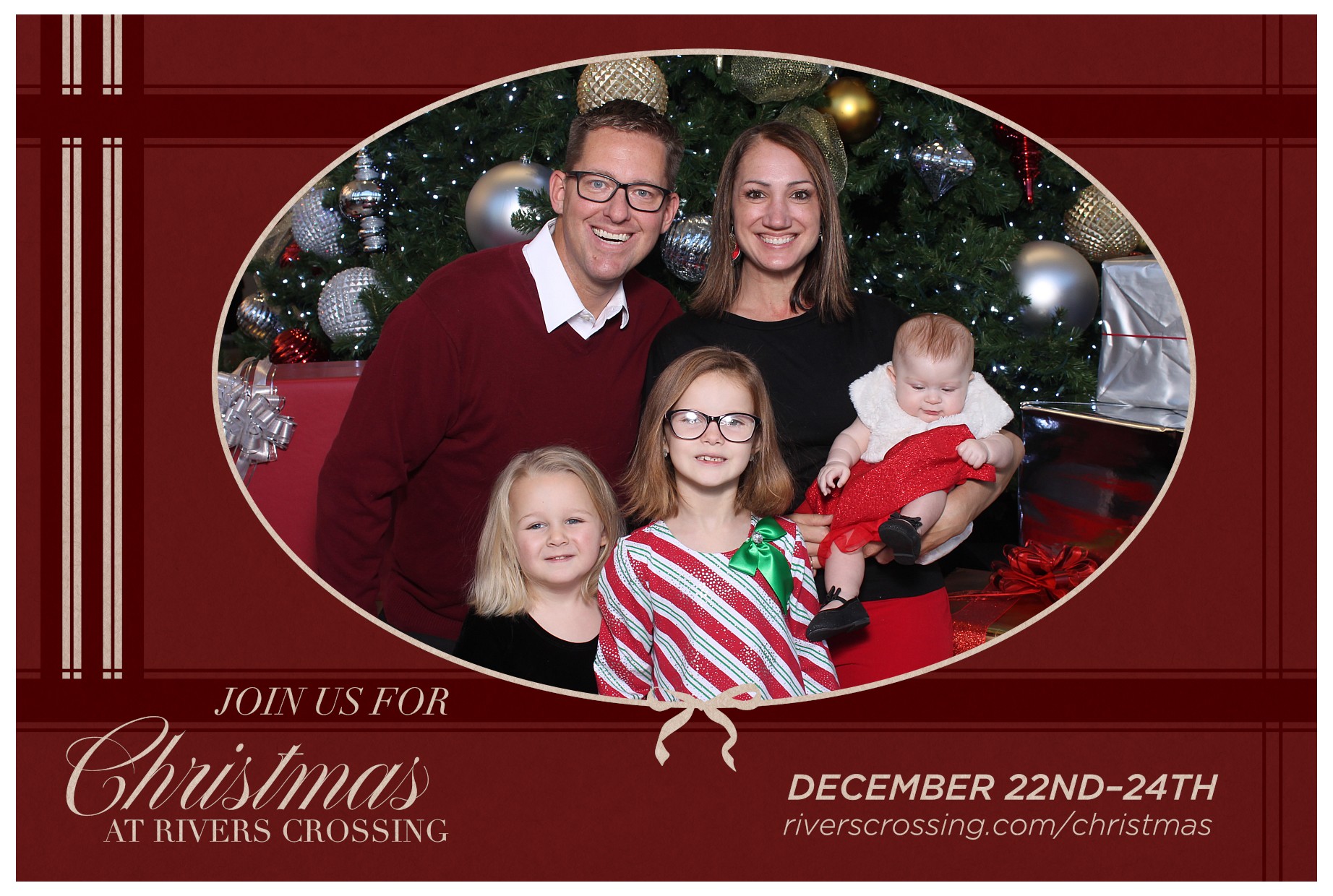 Rivers Crossing Christmas Invite | View more photos from the event at gallery.photoboothcincy.com/u/PhotoBoothCincy/Rivers-Crossing-Christmas-Invite