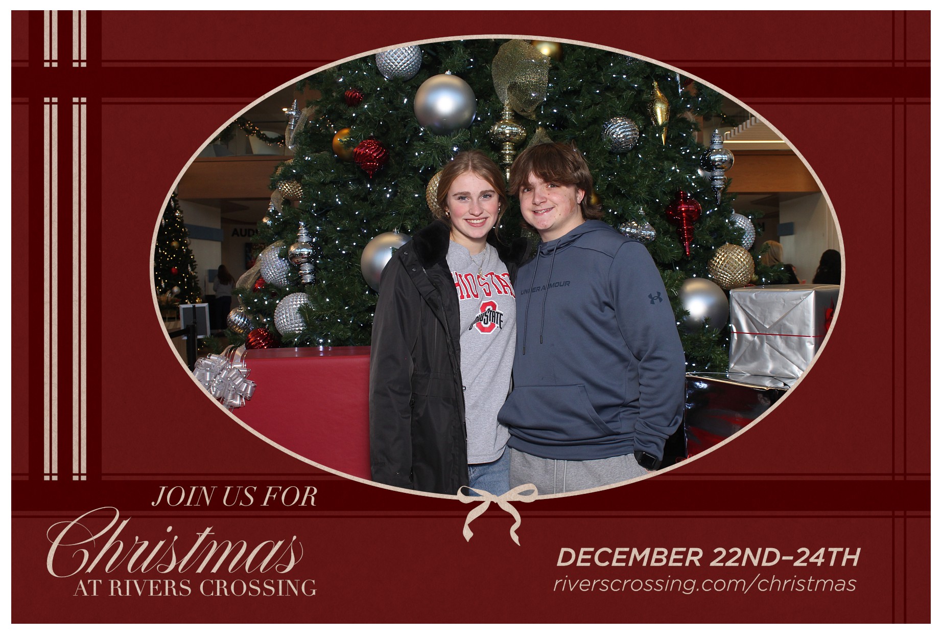 Rivers Crossing Christmas Invite | View more photos from the event at gallery.photoboothcincy.com/u/PhotoBoothCincy/Rivers-Crossing-Christmas-Invite