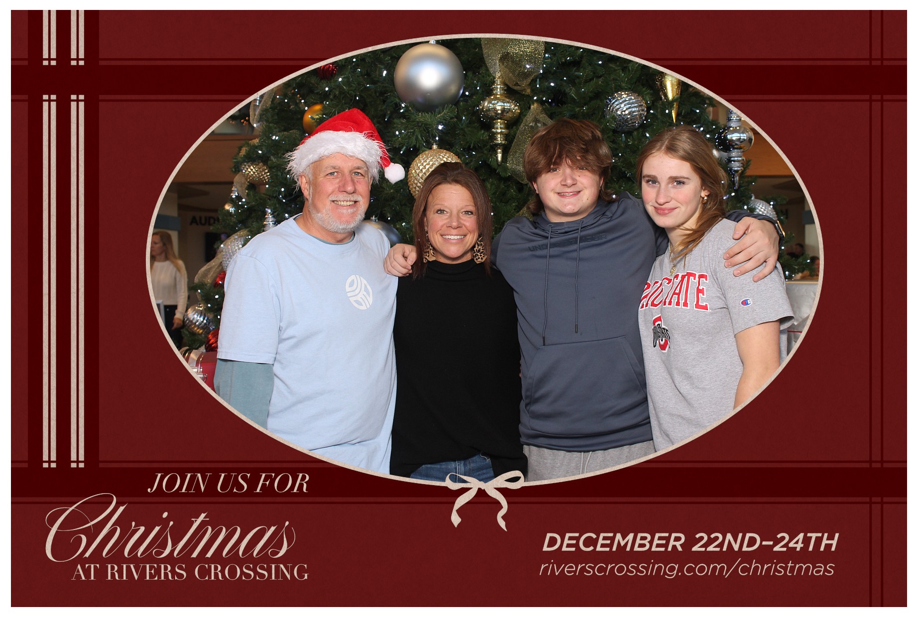 Rivers Crossing Christmas Invite | View more photos from the event at gallery.photoboothcincy.com/u/PhotoBoothCincy/Rivers-Crossing-Christmas-Invite