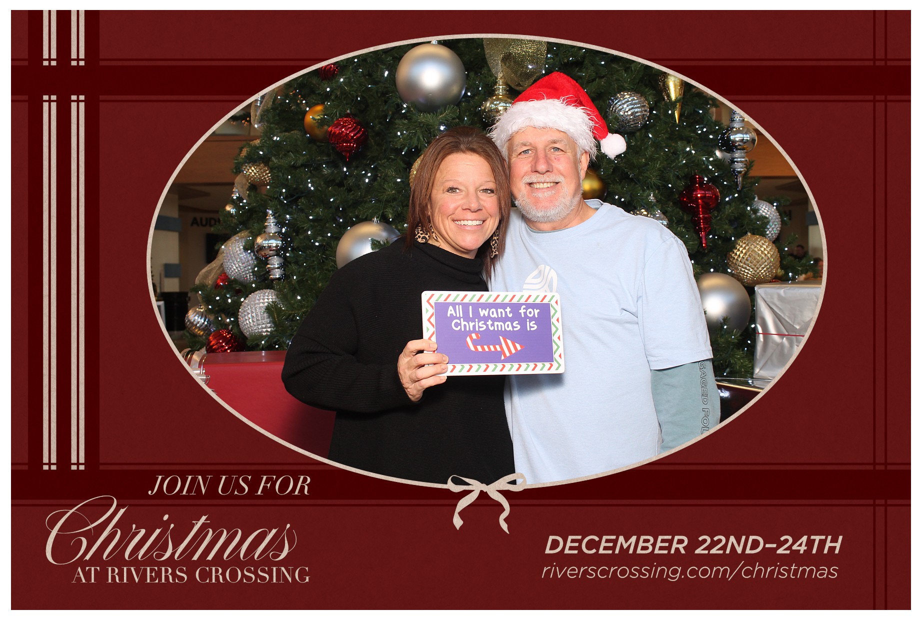 Rivers Crossing Christmas Invite | View more photos from the event at gallery.photoboothcincy.com/u/PhotoBoothCincy/Rivers-Crossing-Christmas-Invite