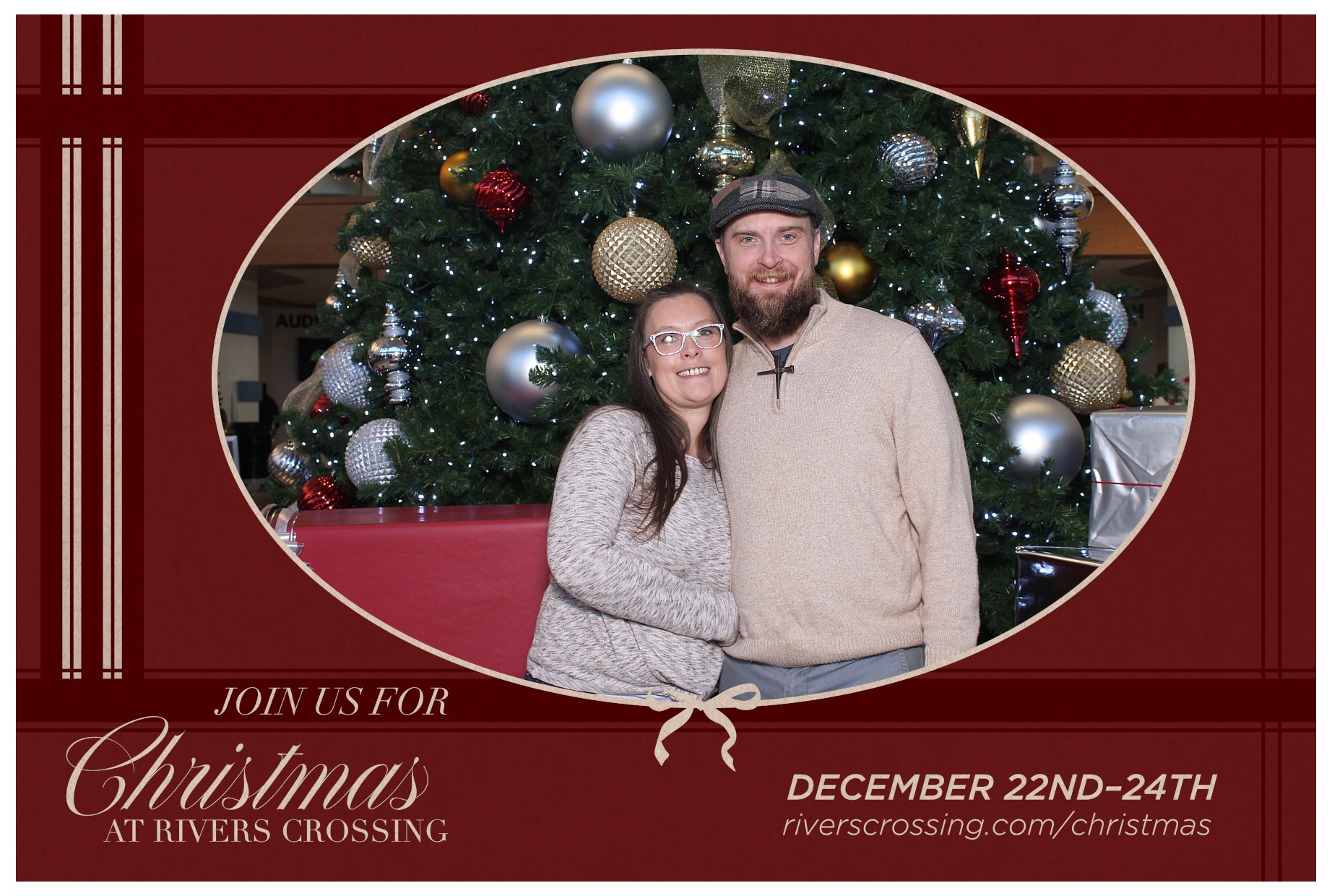 Rivers Crossing Christmas Invite | View more photos from the event at gallery.photoboothcincy.com/u/PhotoBoothCincy/Rivers-Crossing-Christmas-Invite