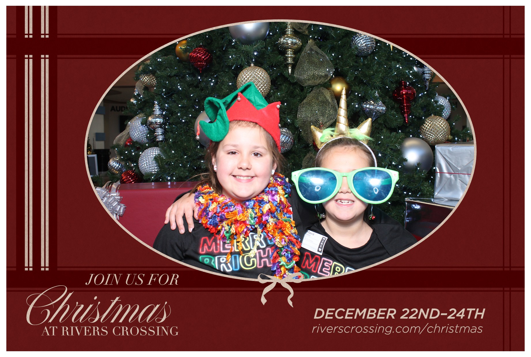 Rivers Crossing Christmas Invite | View more photos from the event at gallery.photoboothcincy.com/u/PhotoBoothCincy/Rivers-Crossing-Christmas-Invite