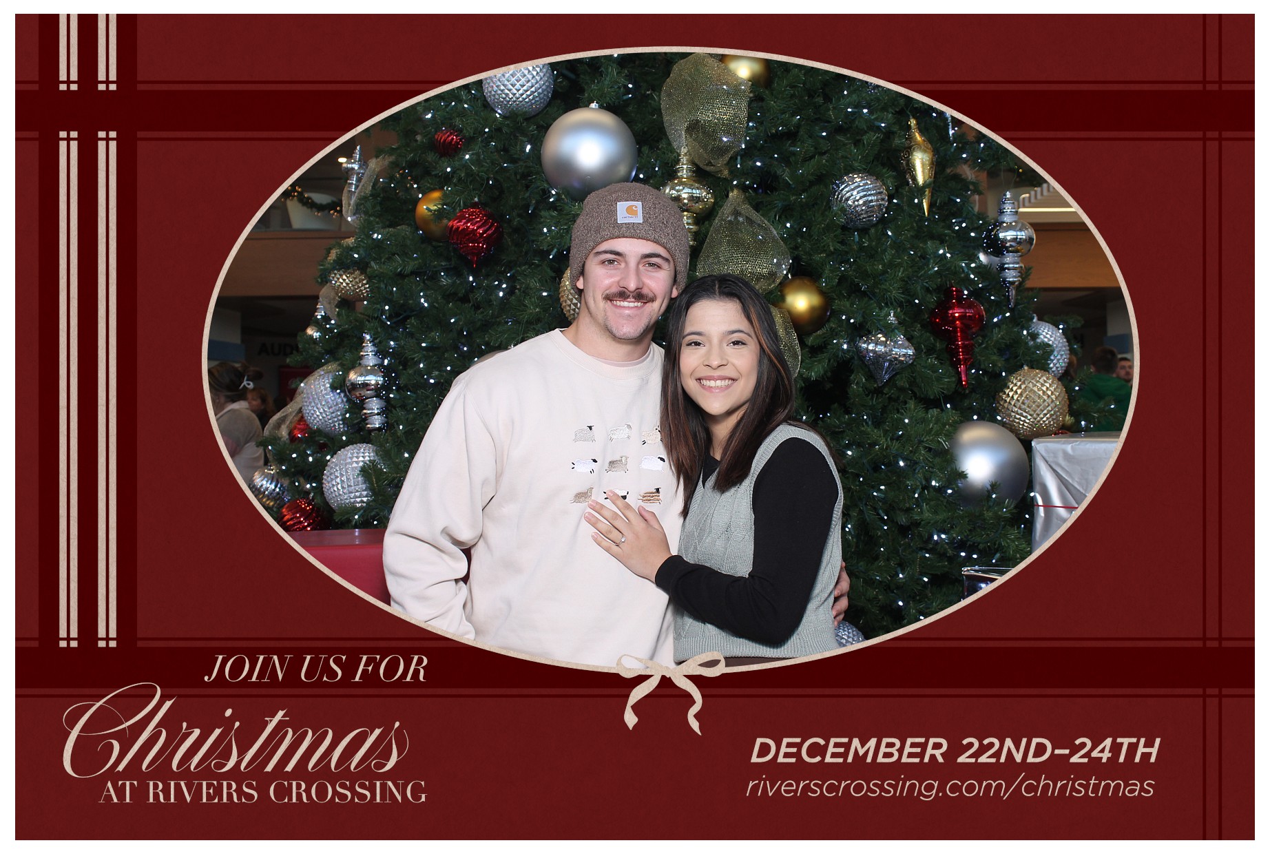 Rivers Crossing Christmas Invite | View more photos from the event at gallery.photoboothcincy.com/u/PhotoBoothCincy/Rivers-Crossing-Christmas-Invite