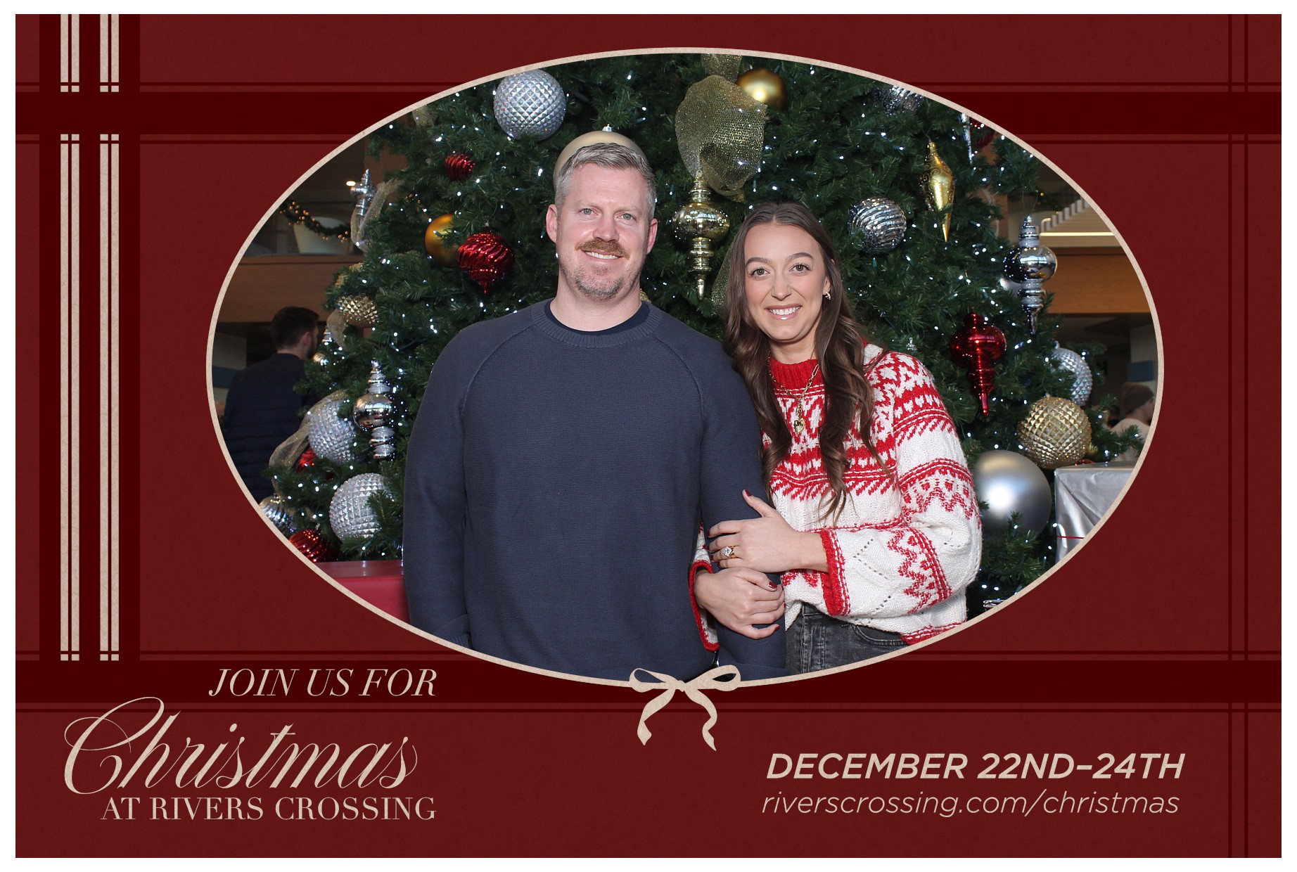 Rivers Crossing Christmas Invite | View more photos from the event at gallery.photoboothcincy.com/u/PhotoBoothCincy/Rivers-Crossing-Christmas-Invite