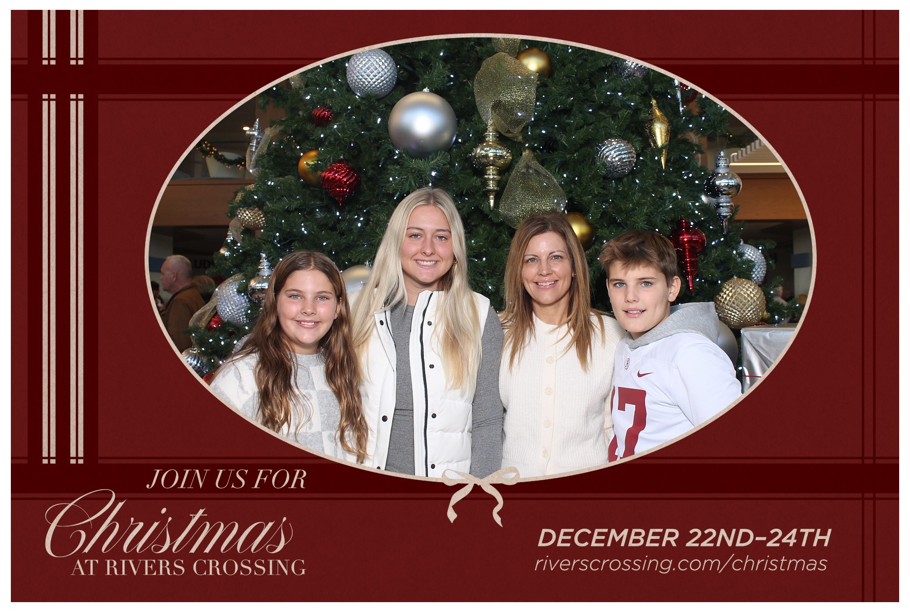 Rivers Crossing Christmas Invite | View more photos from the event at gallery.photoboothcincy.com/u/PhotoBoothCincy/Rivers-Crossing-Christmas-Invite