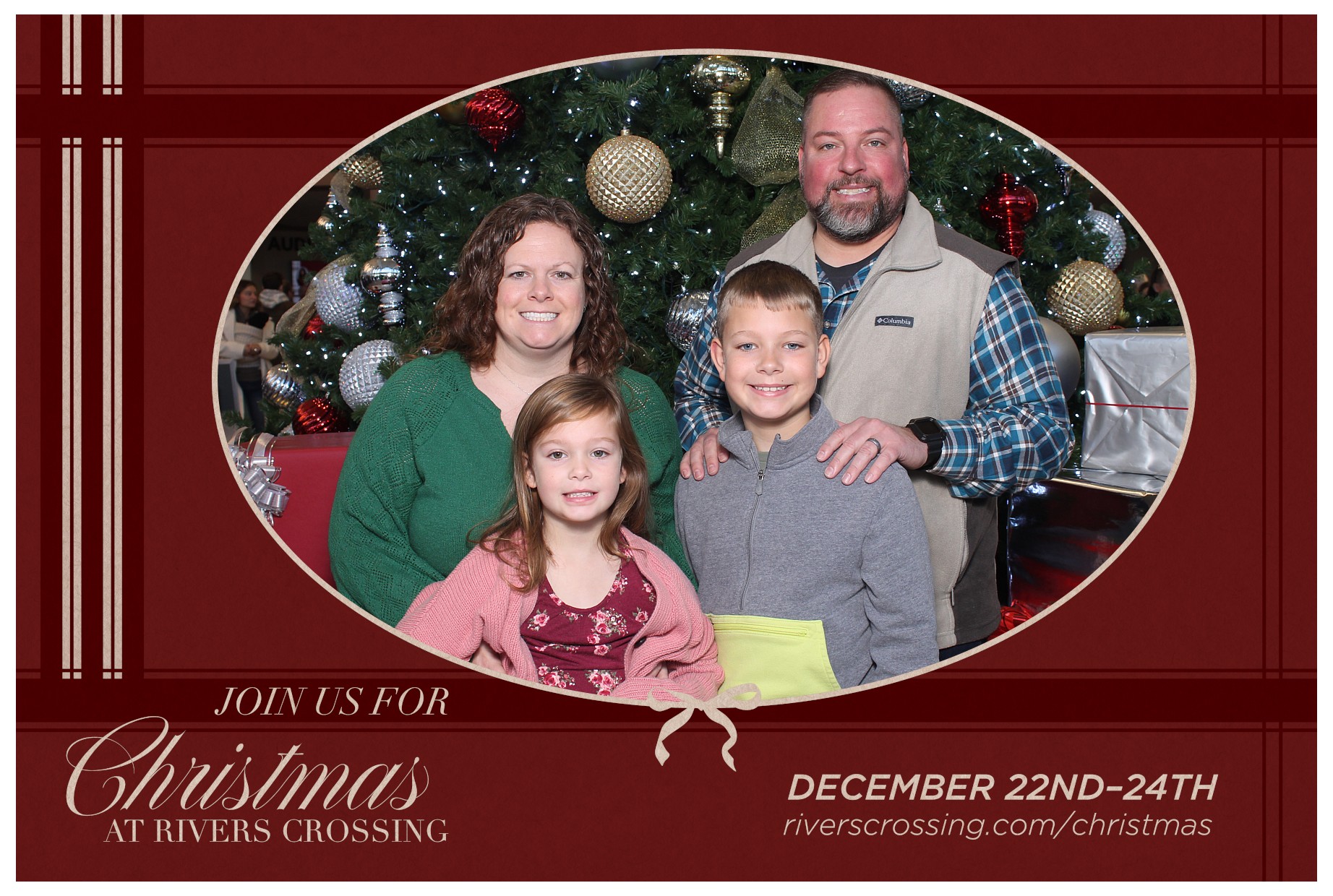 Rivers Crossing Christmas Invite | View more photos from the event at gallery.photoboothcincy.com/u/PhotoBoothCincy/Rivers-Crossing-Christmas-Invite