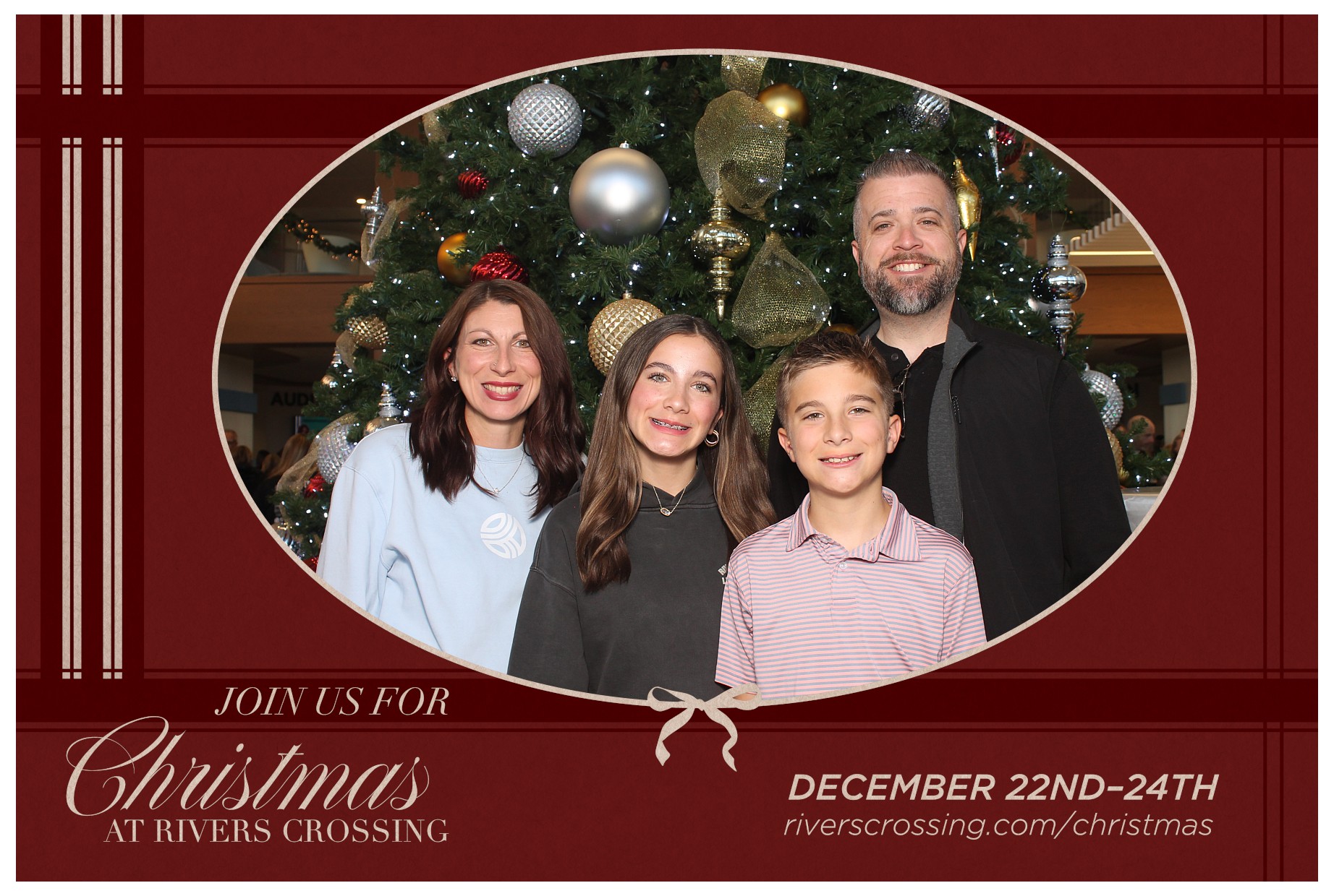 Rivers Crossing Christmas Invite | View more photos from the event at gallery.photoboothcincy.com/u/PhotoBoothCincy/Rivers-Crossing-Christmas-Invite