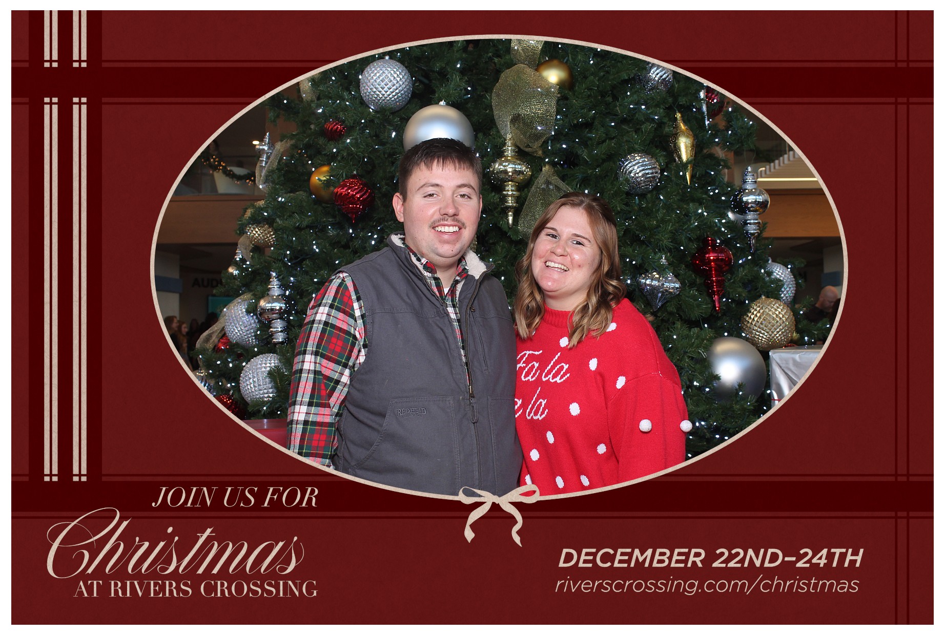 Rivers Crossing Christmas Invite | View more photos from the event at gallery.photoboothcincy.com/u/PhotoBoothCincy/Rivers-Crossing-Christmas-Invite