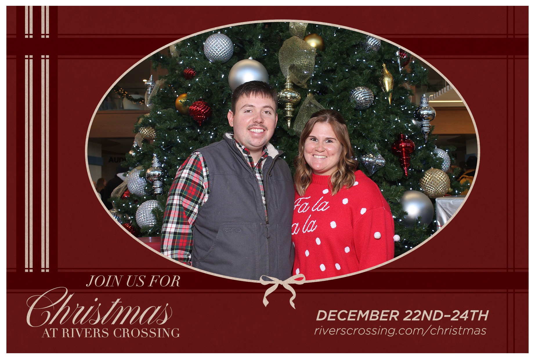Rivers Crossing Christmas Invite | View more photos from the event at gallery.photoboothcincy.com/u/PhotoBoothCincy/Rivers-Crossing-Christmas-Invite
