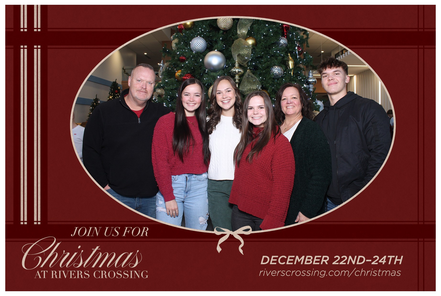 Rivers Crossing Christmas Invite | View more photos from the event at gallery.photoboothcincy.com/u/PhotoBoothCincy/Rivers-Crossing-Christmas-Invite