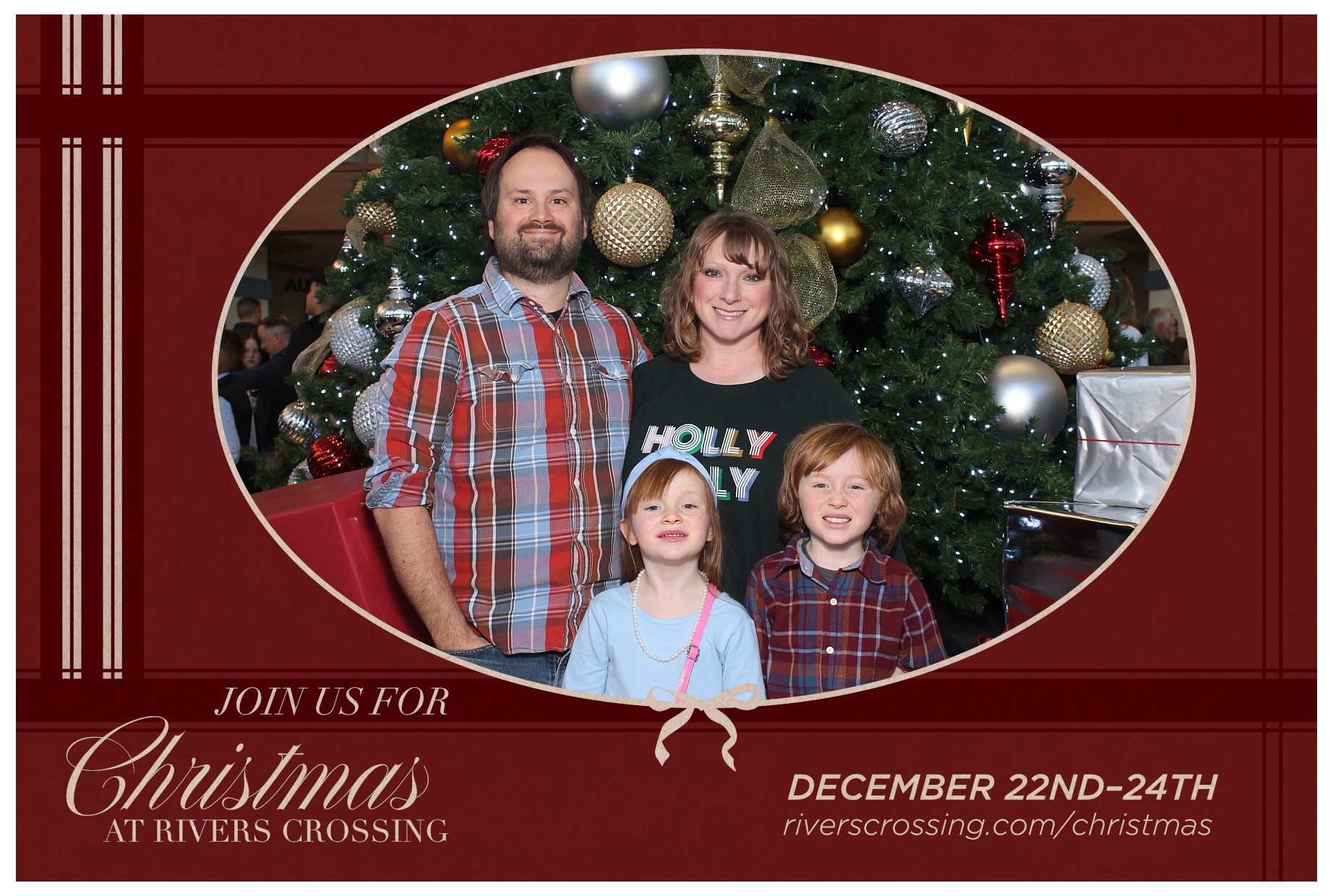 Rivers Crossing Christmas Invite | View more photos from the event at gallery.photoboothcincy.com/u/PhotoBoothCincy/Rivers-Crossing-Christmas-Invite