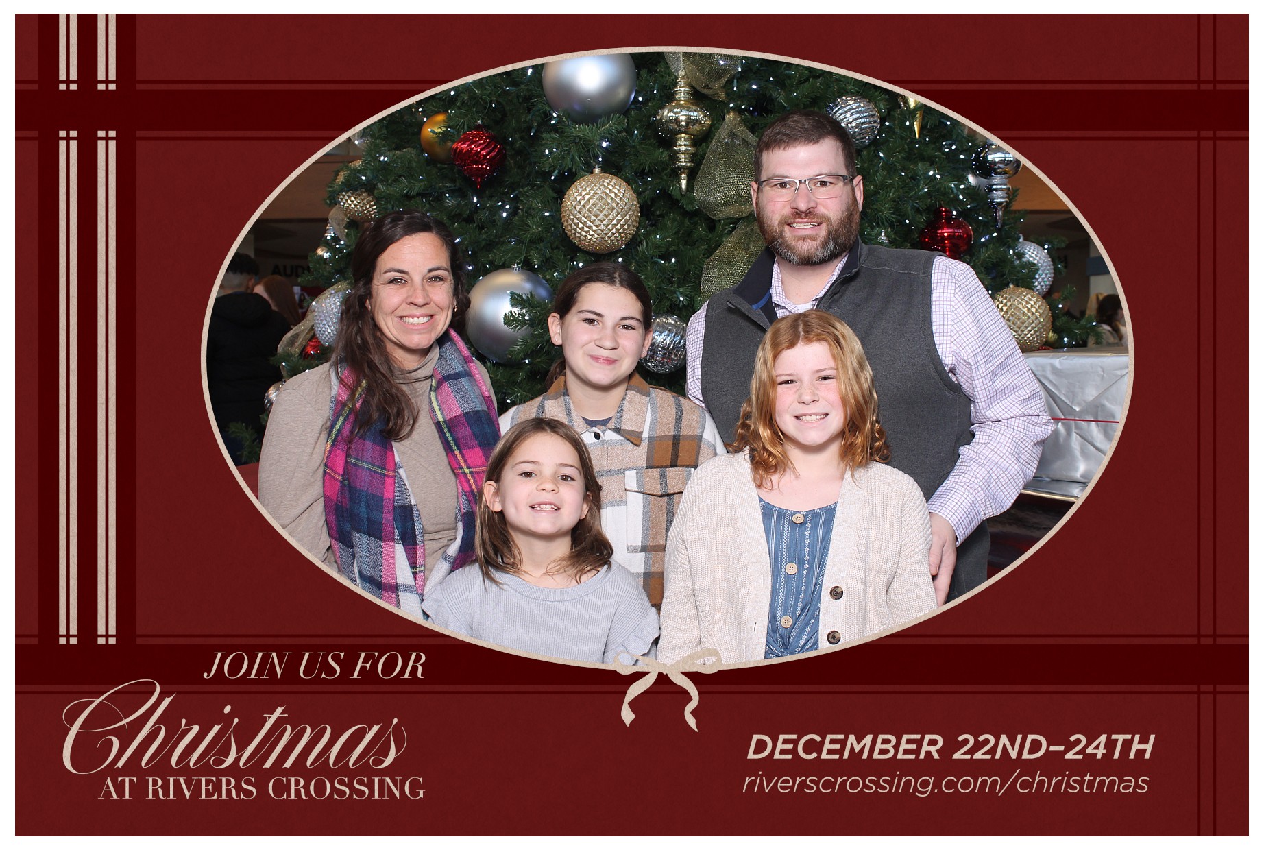 Rivers Crossing Christmas Invite | View more photos from the event at gallery.photoboothcincy.com/u/PhotoBoothCincy/Rivers-Crossing-Christmas-Invite