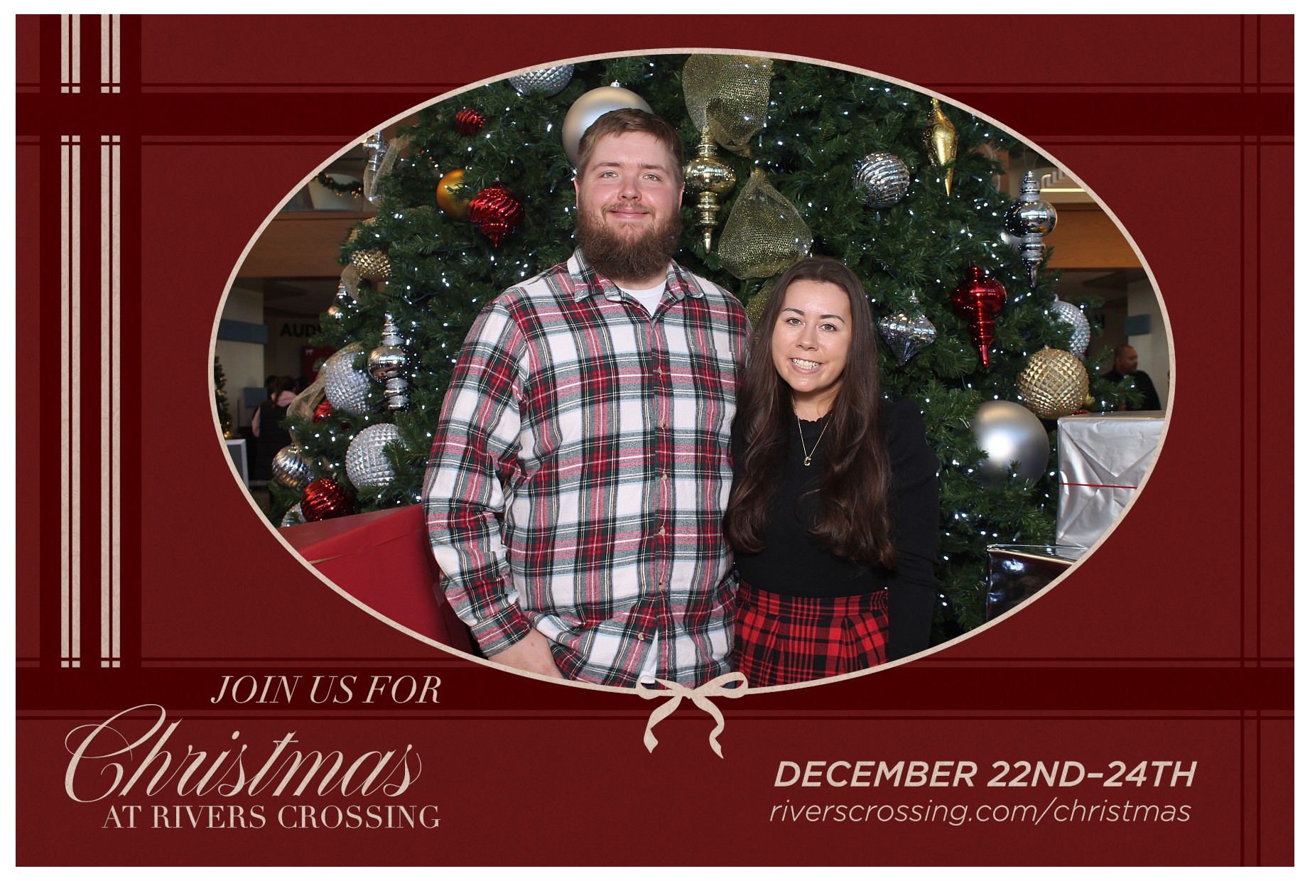 Rivers Crossing Christmas Invite | View more photos from the event at gallery.photoboothcincy.com/u/PhotoBoothCincy/Rivers-Crossing-Christmas-Invite