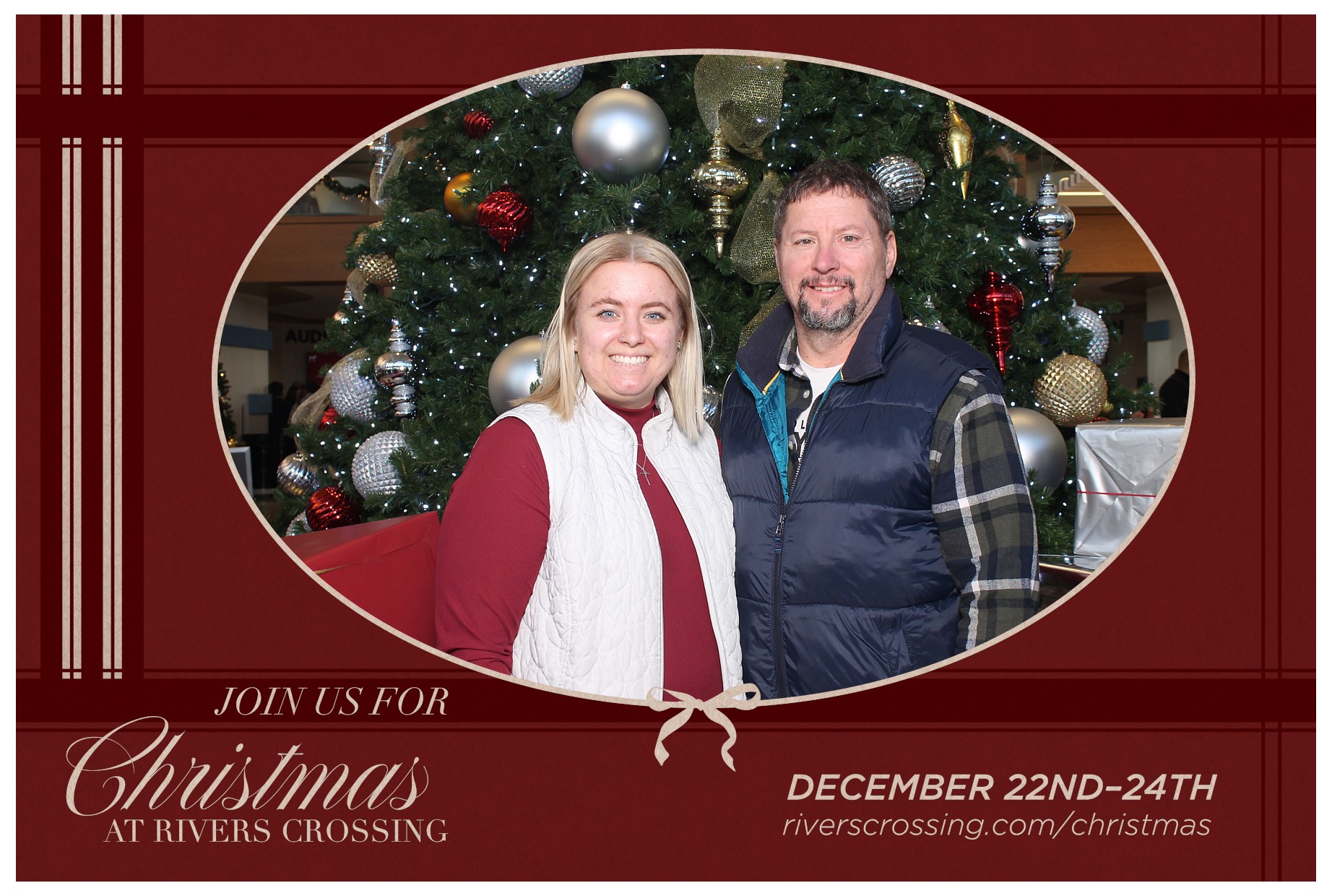 Rivers Crossing Christmas Invite | View more photos from the event at gallery.photoboothcincy.com/u/PhotoBoothCincy/Rivers-Crossing-Christmas-Invite