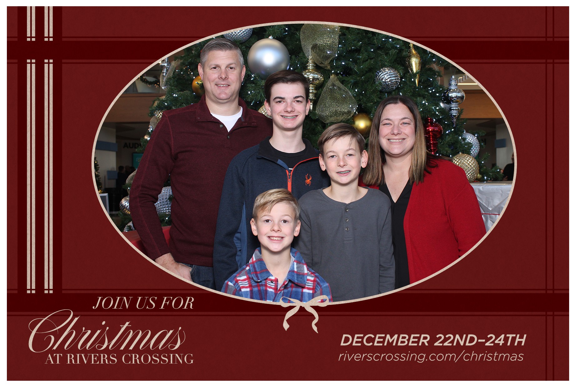 Rivers Crossing Christmas Invite | View more photos from the event at gallery.photoboothcincy.com/u/PhotoBoothCincy/Rivers-Crossing-Christmas-Invite