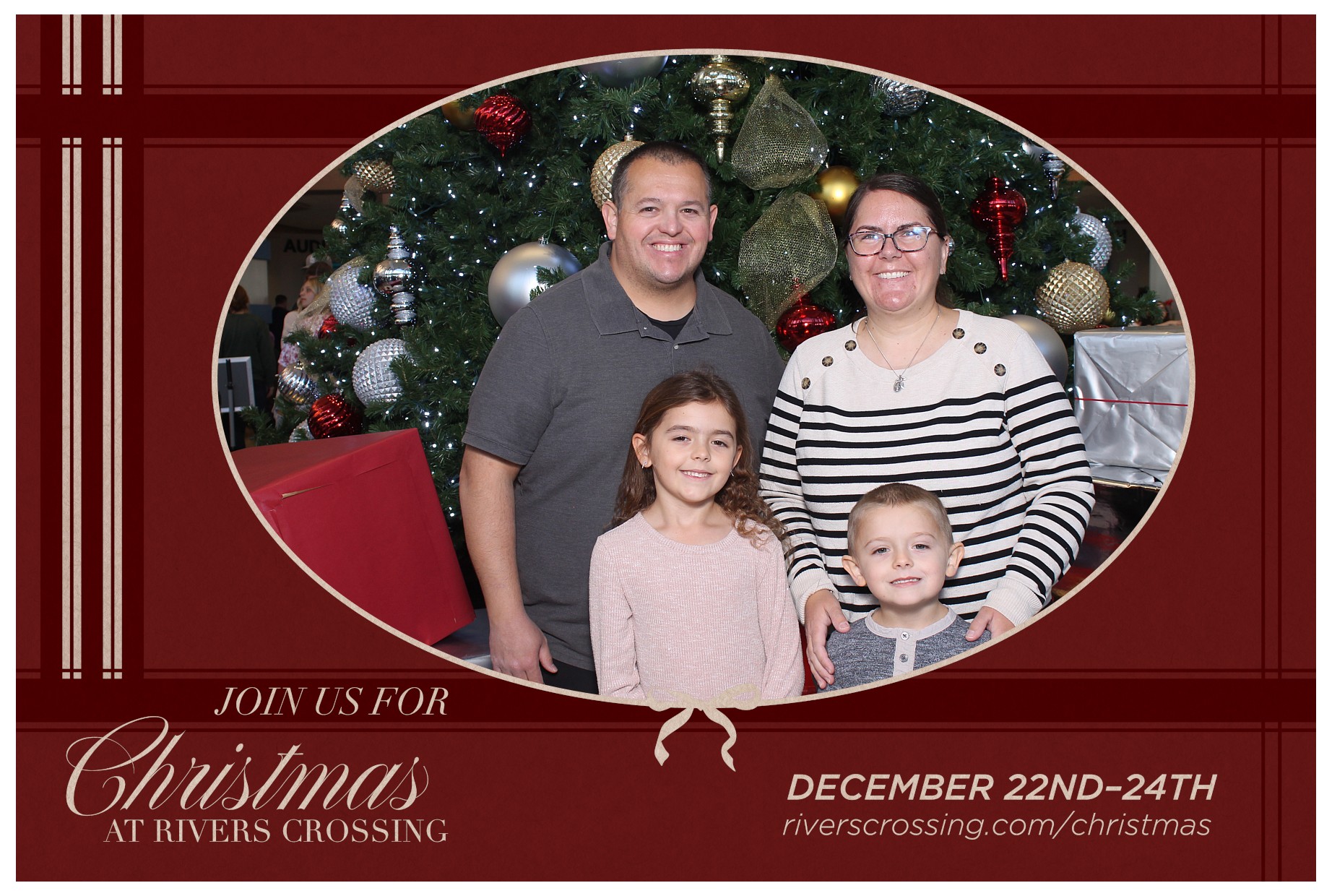 Rivers Crossing Christmas Invite | View more photos from the event at gallery.photoboothcincy.com/u/PhotoBoothCincy/Rivers-Crossing-Christmas-Invite