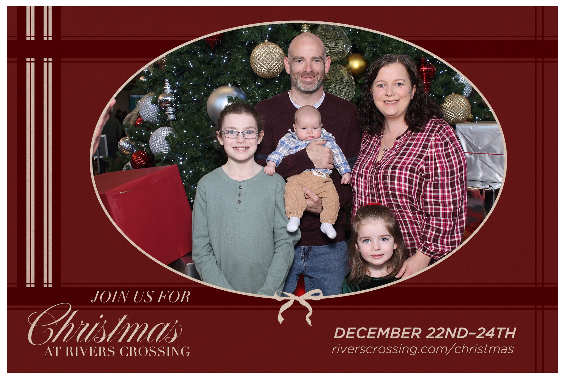 Rivers Crossing Christmas Invite | View more photos from the event at gallery.photoboothcincy.com/u/PhotoBoothCincy/Rivers-Crossing-Christmas-Invite