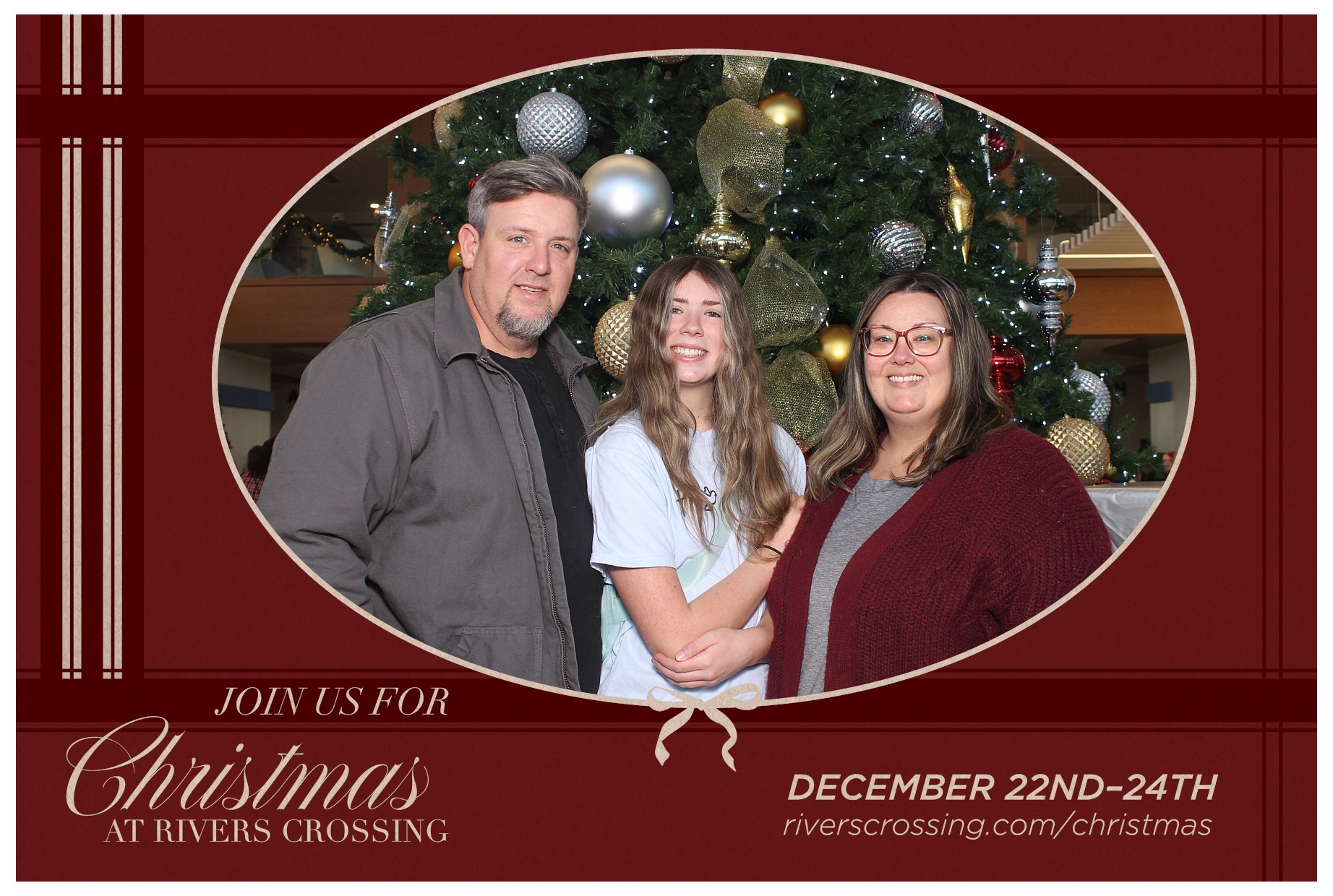Rivers Crossing Christmas Invite | View more photos from the event at gallery.photoboothcincy.com/u/PhotoBoothCincy/Rivers-Crossing-Christmas-Invite