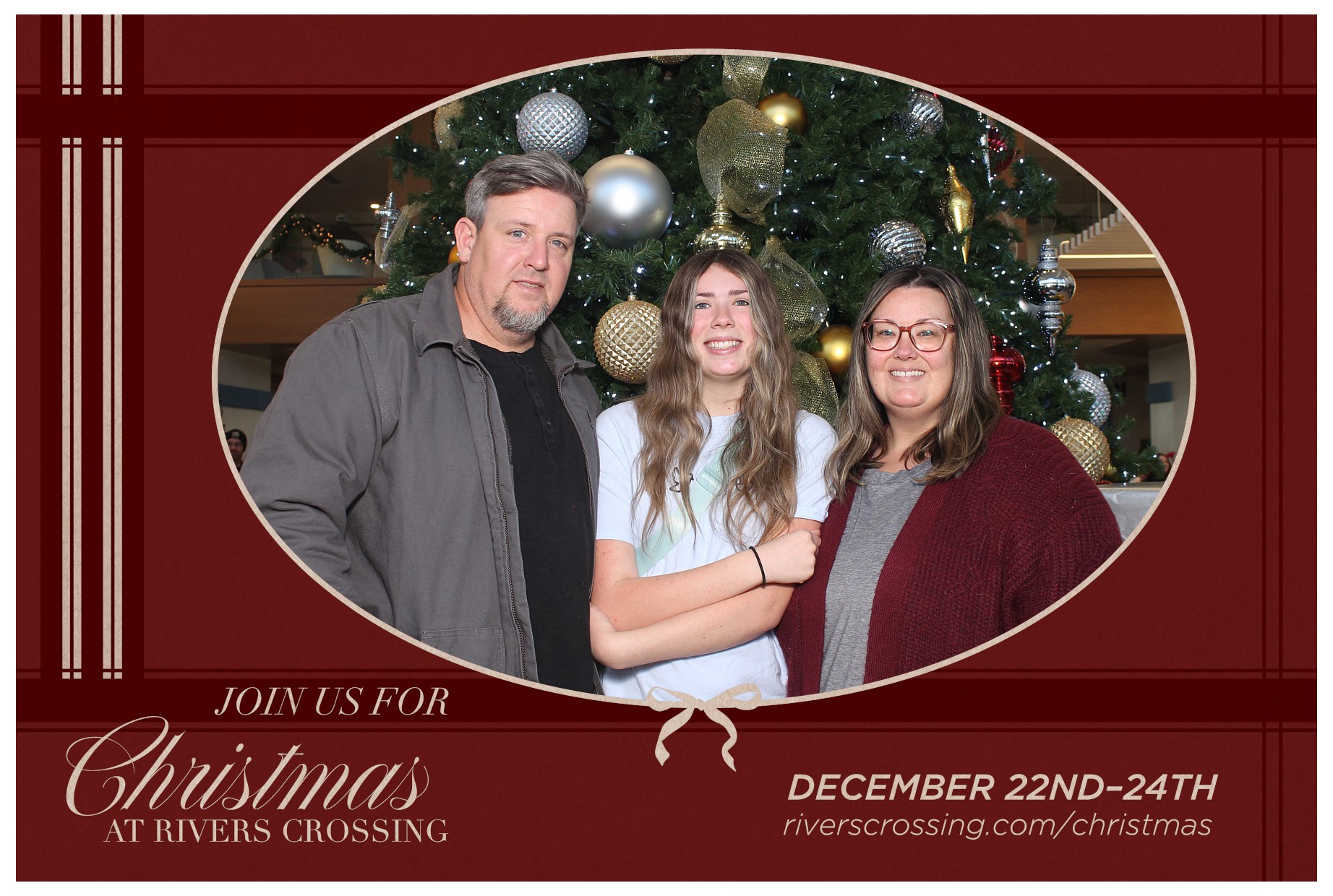 Rivers Crossing Christmas Invite | View more photos from the event at gallery.photoboothcincy.com/u/PhotoBoothCincy/Rivers-Crossing-Christmas-Invite