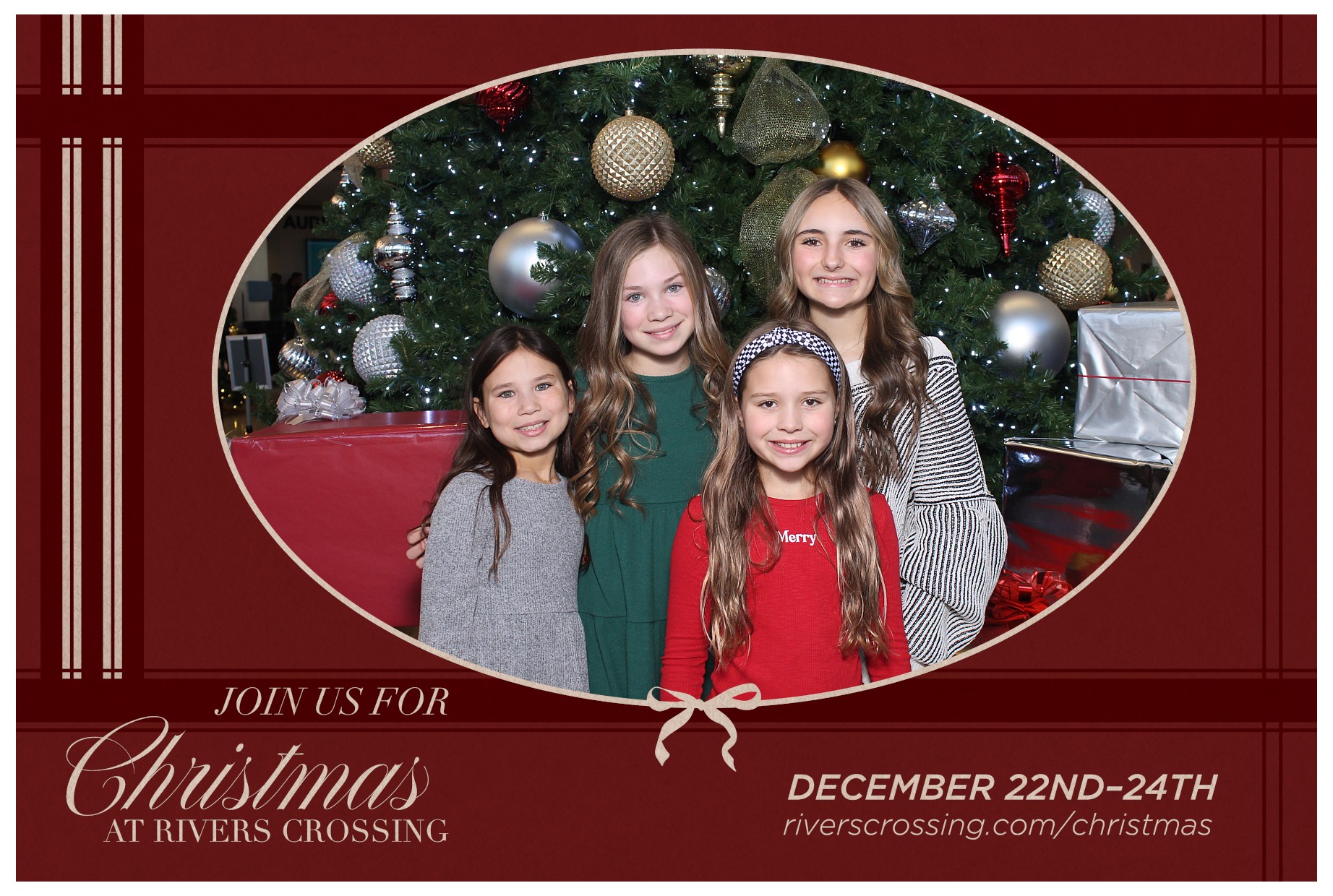 Rivers Crossing Christmas Invite | View more photos from the event at gallery.photoboothcincy.com/u/PhotoBoothCincy/Rivers-Crossing-Christmas-Invite