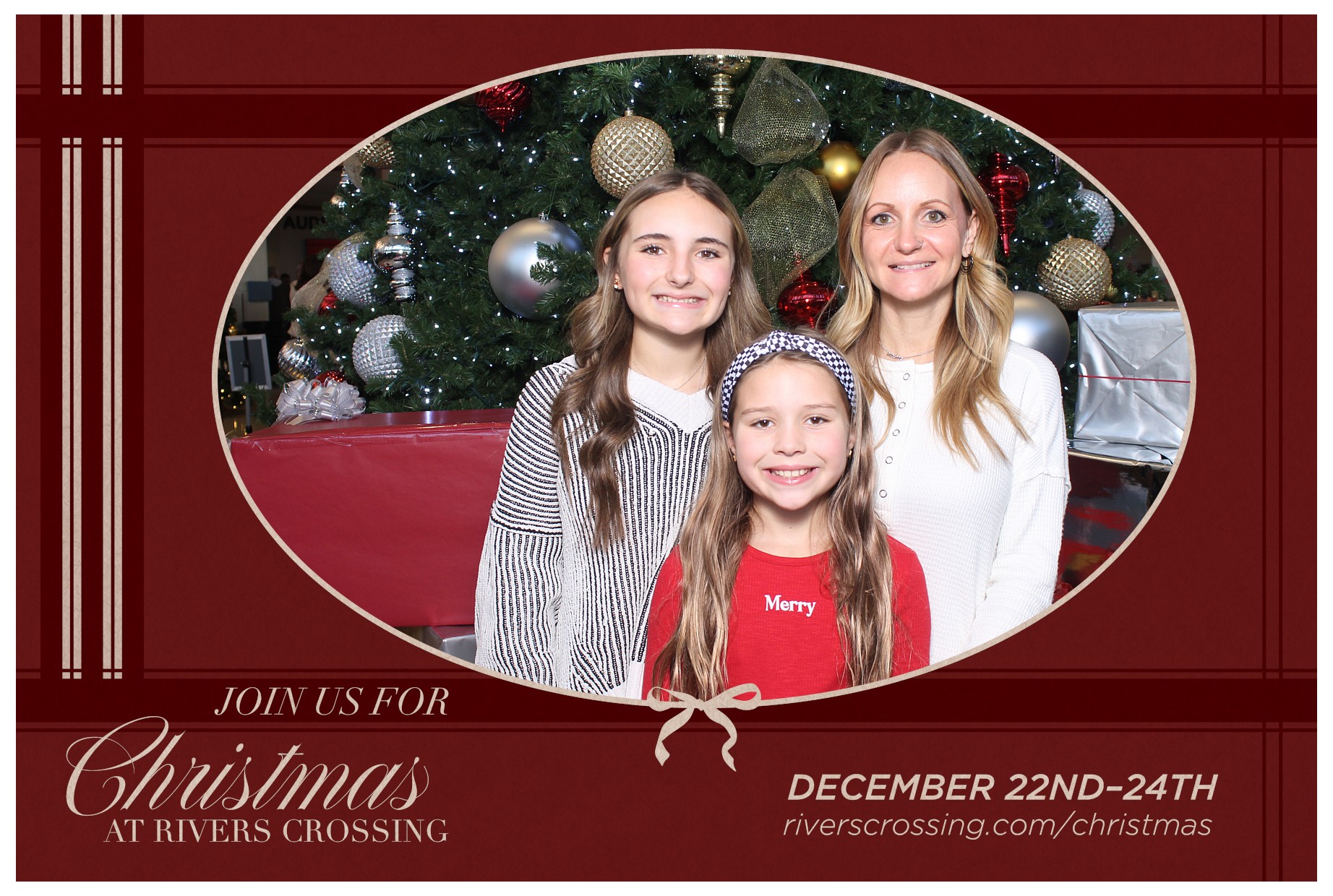 Rivers Crossing Christmas Invite | View more photos from the event at gallery.photoboothcincy.com/u/PhotoBoothCincy/Rivers-Crossing-Christmas-Invite
