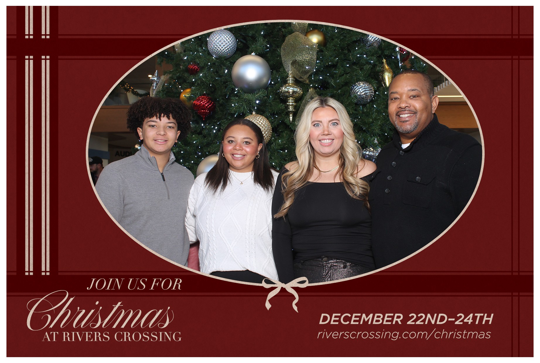 Rivers Crossing Christmas Invite | View more photos from the event at gallery.photoboothcincy.com/u/PhotoBoothCincy/Rivers-Crossing-Christmas-Invite