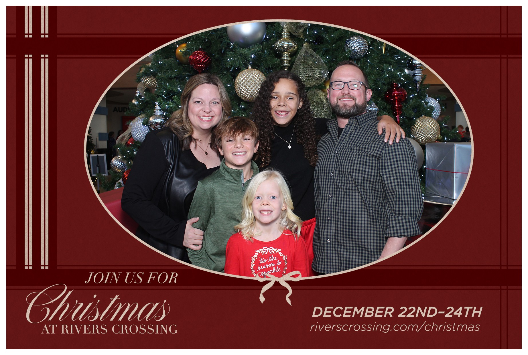 Rivers Crossing Christmas Invite | View more photos from the event at gallery.photoboothcincy.com/u/PhotoBoothCincy/Rivers-Crossing-Christmas-Invite
