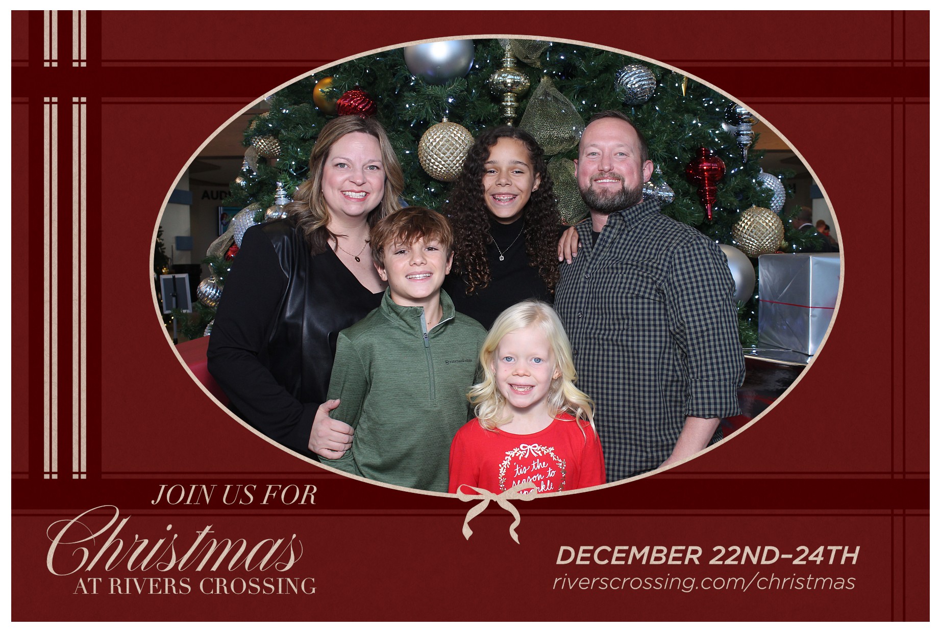 Rivers Crossing Christmas Invite | View more photos from the event at gallery.photoboothcincy.com/u/PhotoBoothCincy/Rivers-Crossing-Christmas-Invite
