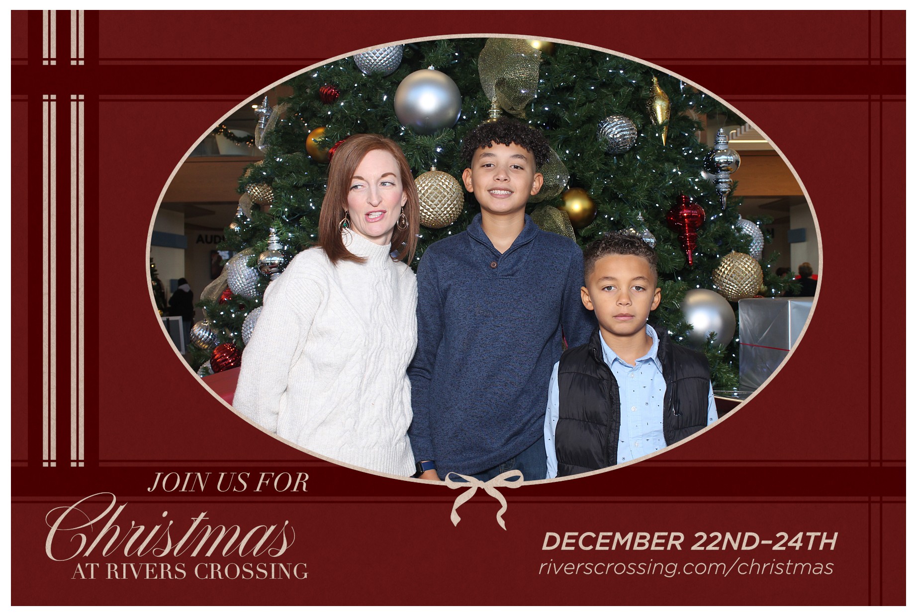 Rivers Crossing Christmas Invite | View more photos from the event at gallery.photoboothcincy.com/u/PhotoBoothCincy/Rivers-Crossing-Christmas-Invite
