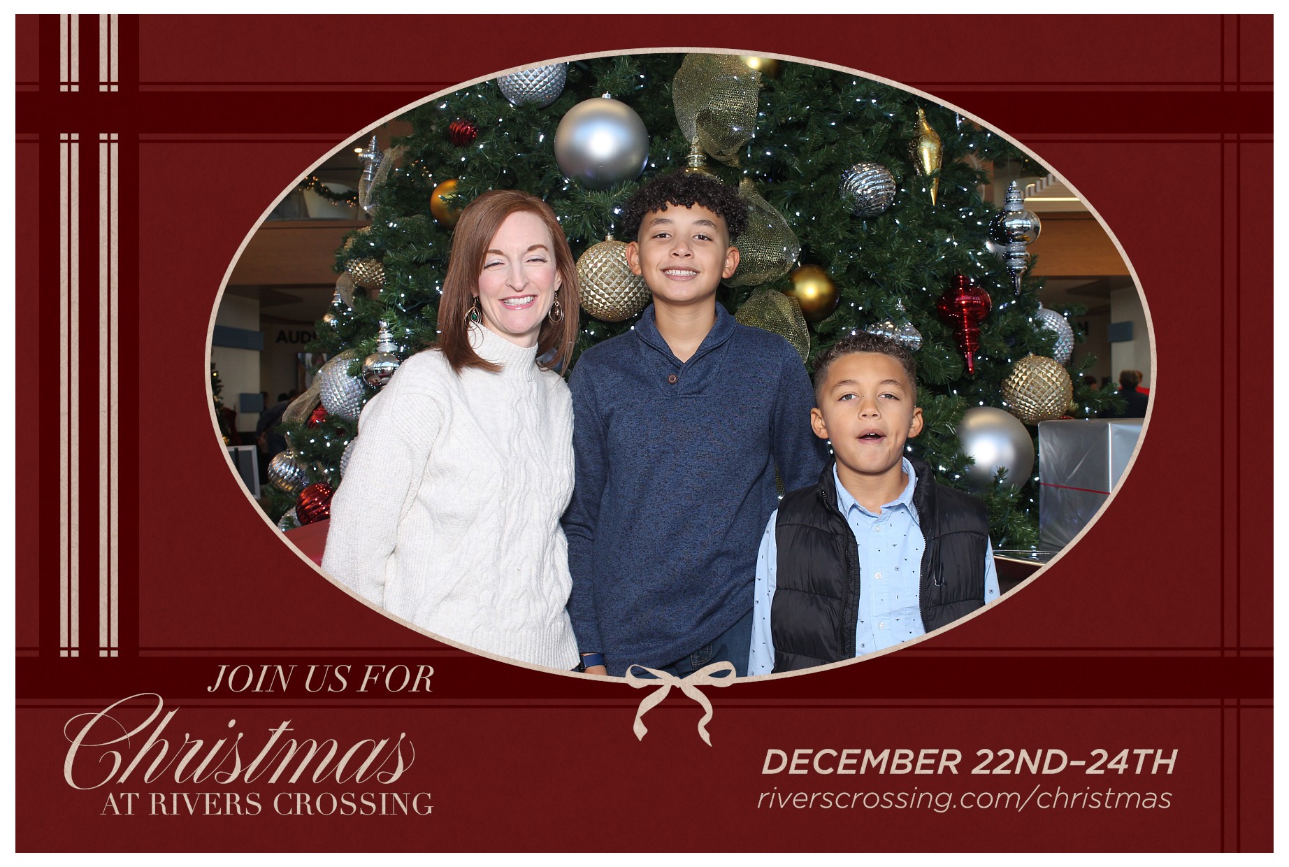 Rivers Crossing Christmas Invite | View more photos from the event at gallery.photoboothcincy.com/u/PhotoBoothCincy/Rivers-Crossing-Christmas-Invite