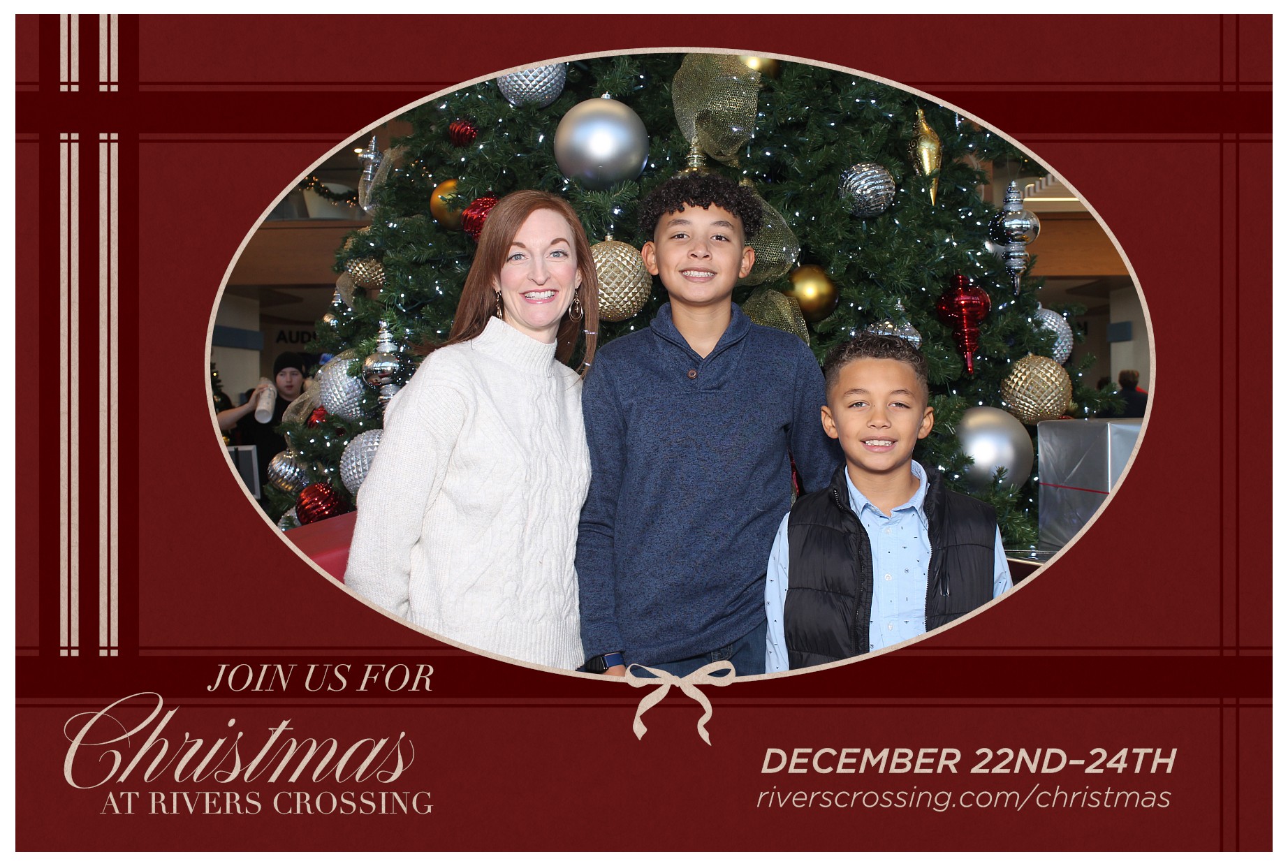 Rivers Crossing Christmas Invite | View more photos from the event at gallery.photoboothcincy.com/u/PhotoBoothCincy/Rivers-Crossing-Christmas-Invite