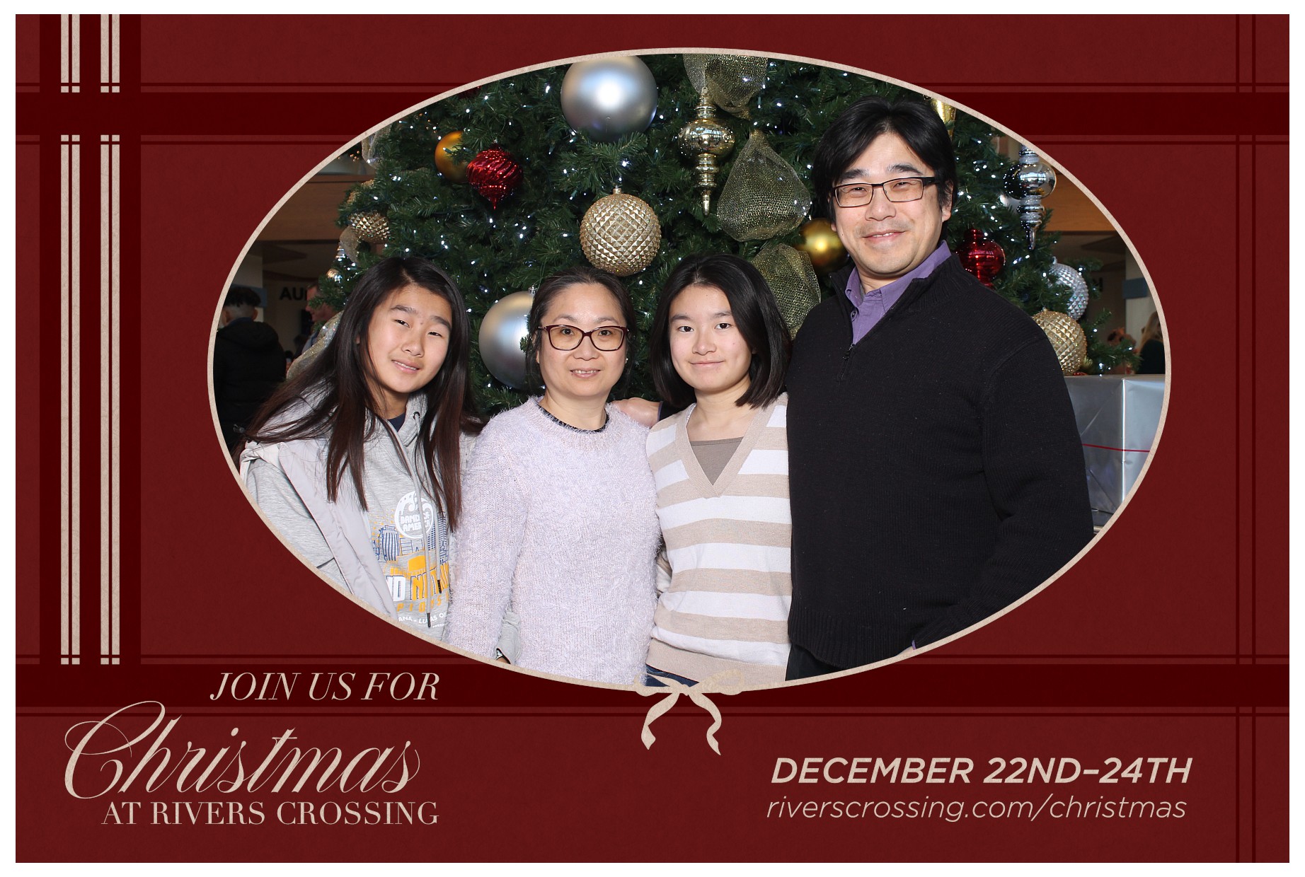 Rivers Crossing Christmas Invite | View more photos from the event at gallery.photoboothcincy.com/u/PhotoBoothCincy/Rivers-Crossing-Christmas-Invite