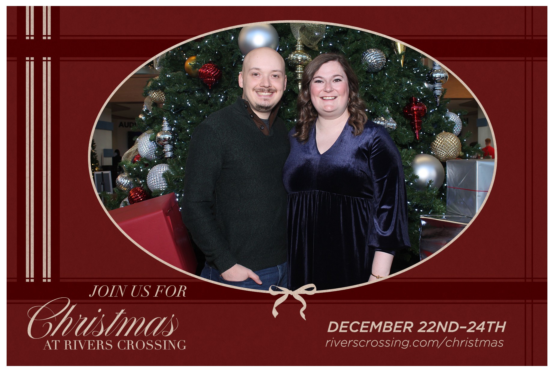 Rivers Crossing Christmas Invite | View more photos from the event at gallery.photoboothcincy.com/u/PhotoBoothCincy/Rivers-Crossing-Christmas-Invite