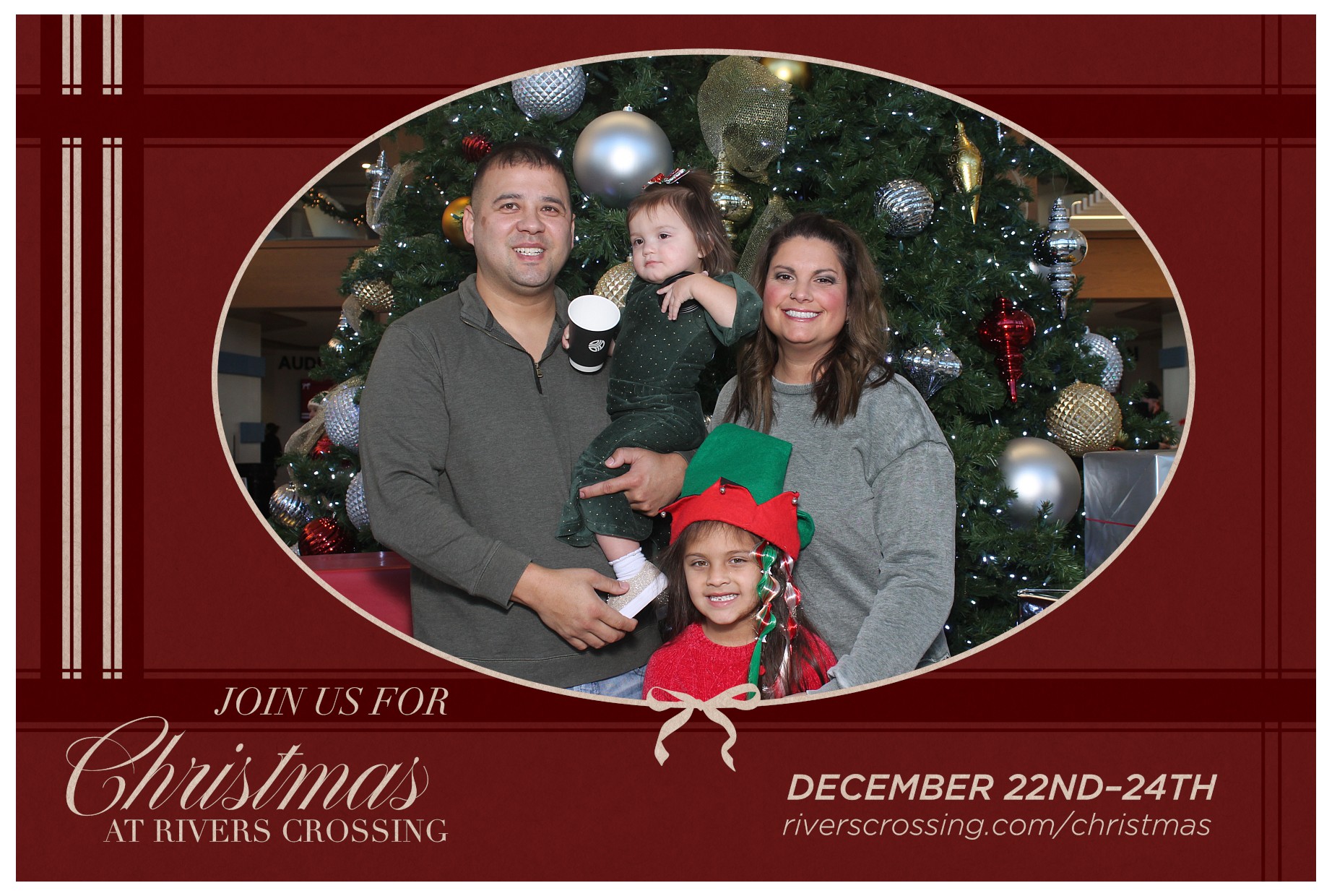 Rivers Crossing Christmas Invite | View more photos from the event at gallery.photoboothcincy.com/u/PhotoBoothCincy/Rivers-Crossing-Christmas-Invite