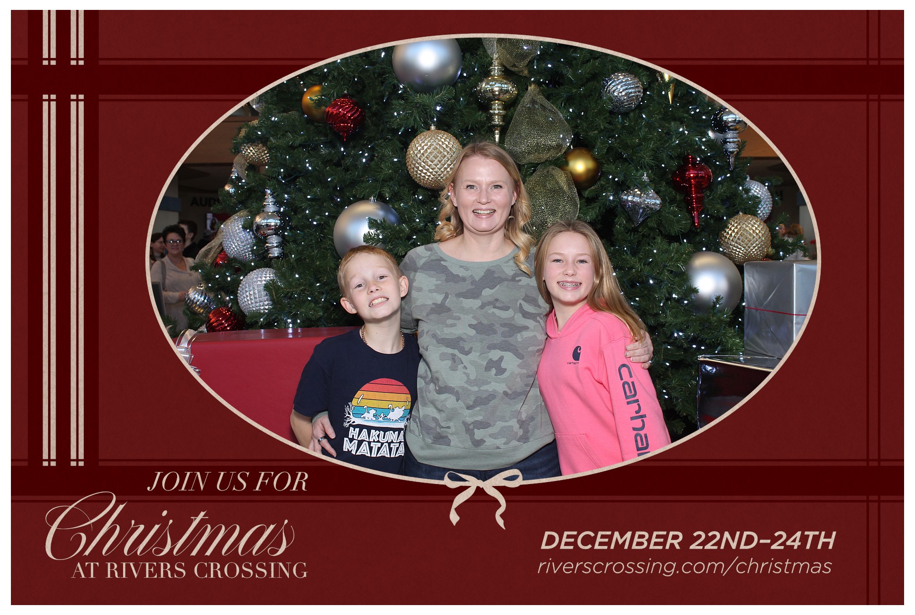 Rivers Crossing Christmas Invite | View more photos from the event at gallery.photoboothcincy.com/u/PhotoBoothCincy/Rivers-Crossing-Christmas-Invite