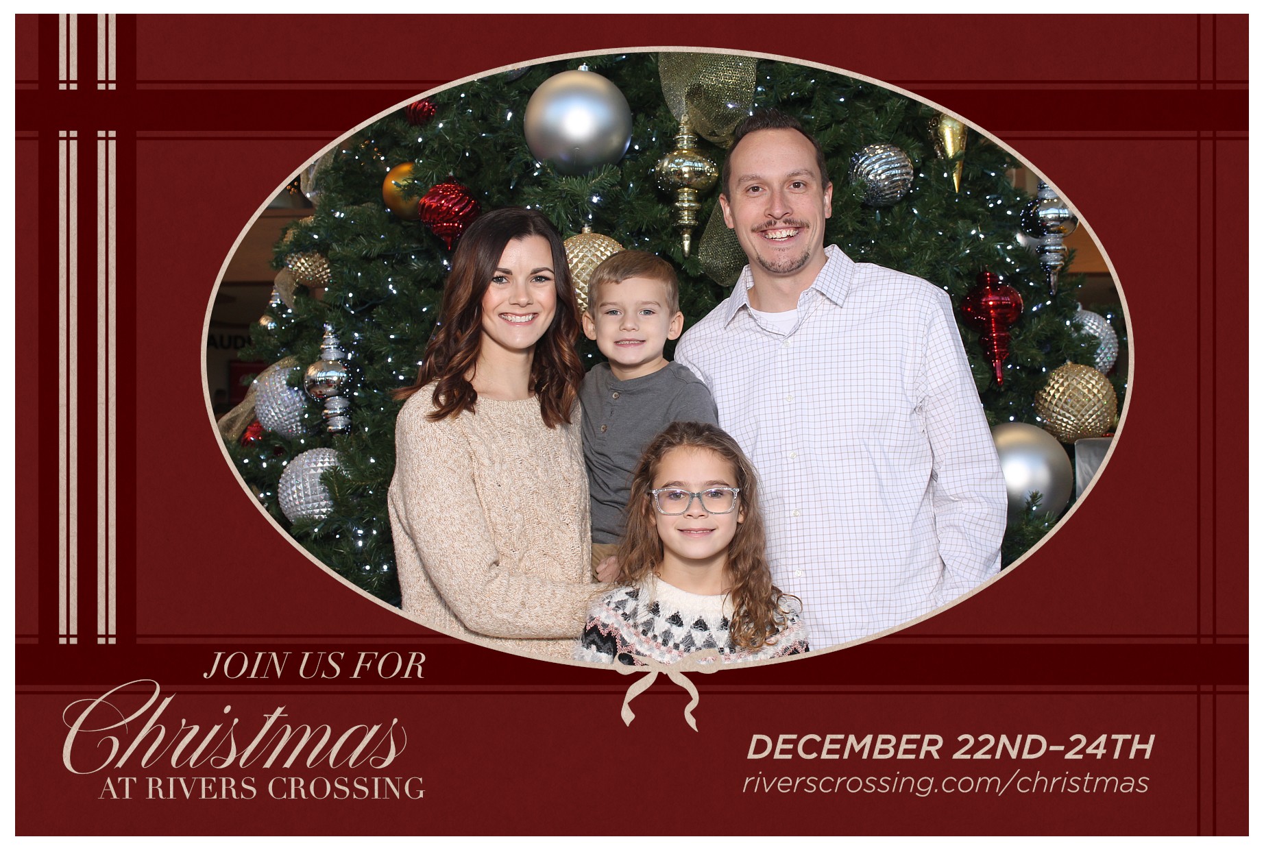 Rivers Crossing Christmas Invite | View more photos from the event at gallery.photoboothcincy.com/u/PhotoBoothCincy/Rivers-Crossing-Christmas-Invite