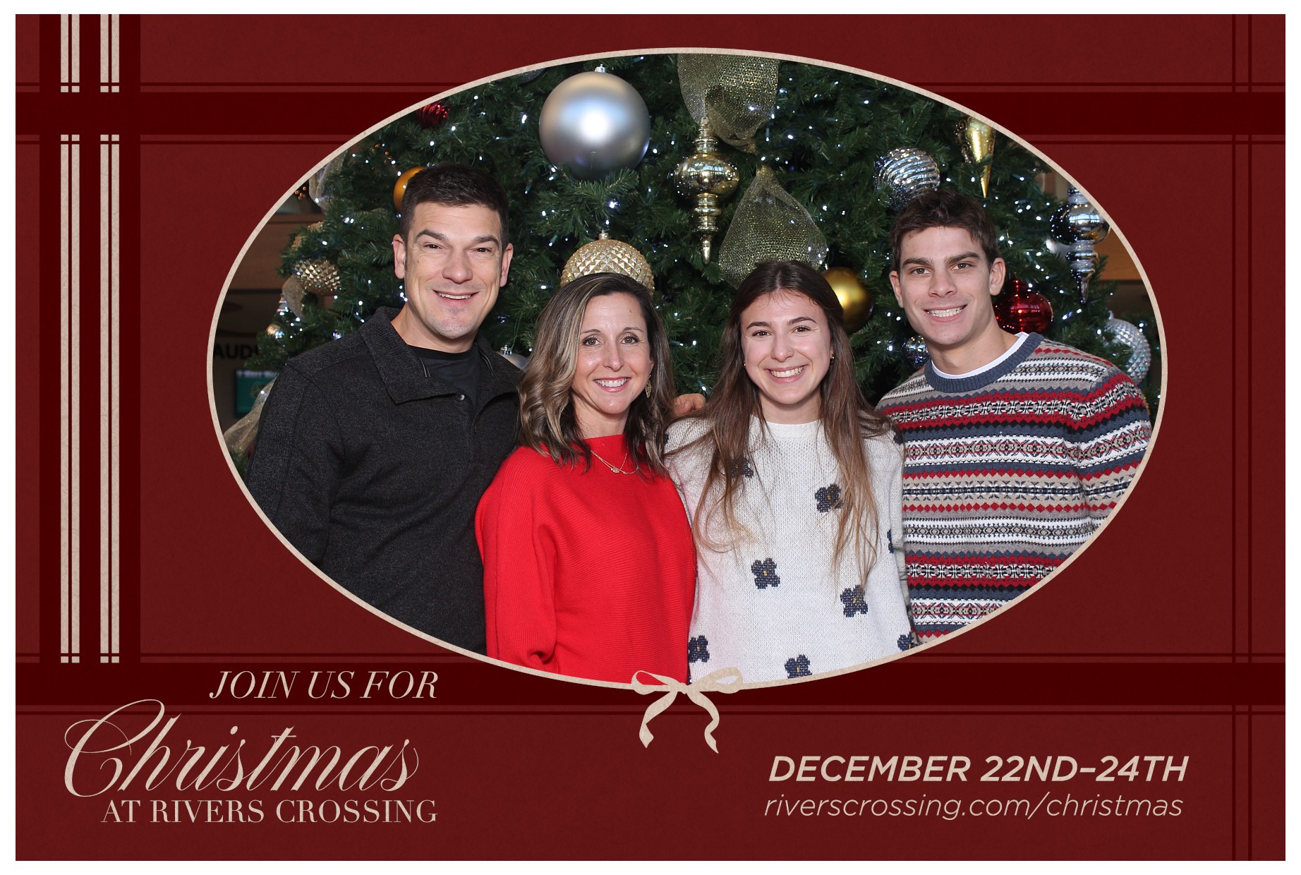 Rivers Crossing Christmas Invite | View more photos from the event at gallery.photoboothcincy.com/u/PhotoBoothCincy/Rivers-Crossing-Christmas-Invite