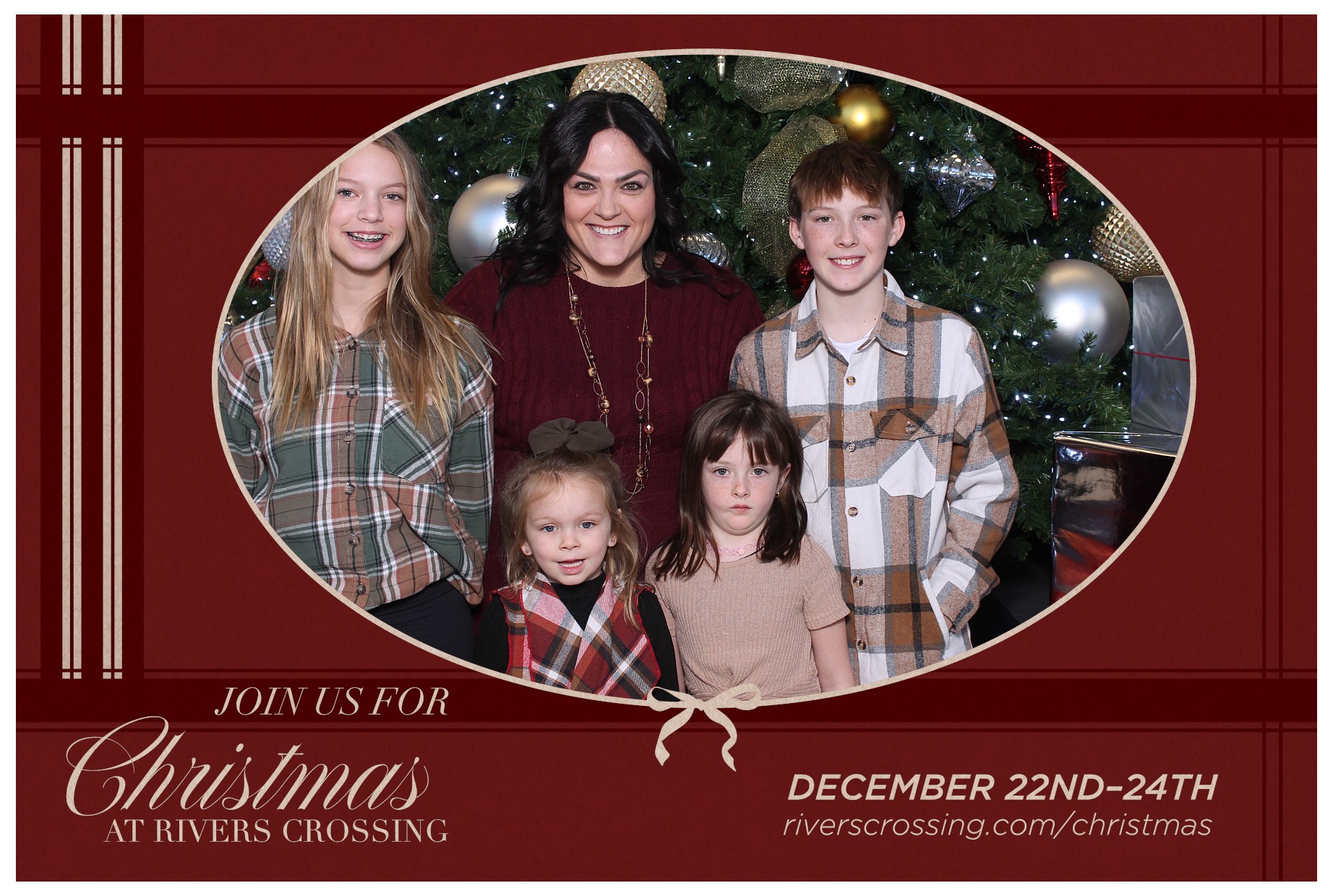 Rivers Crossing Christmas Invite | View more photos from the event at gallery.photoboothcincy.com/u/PhotoBoothCincy/Rivers-Crossing-Christmas-Invite
