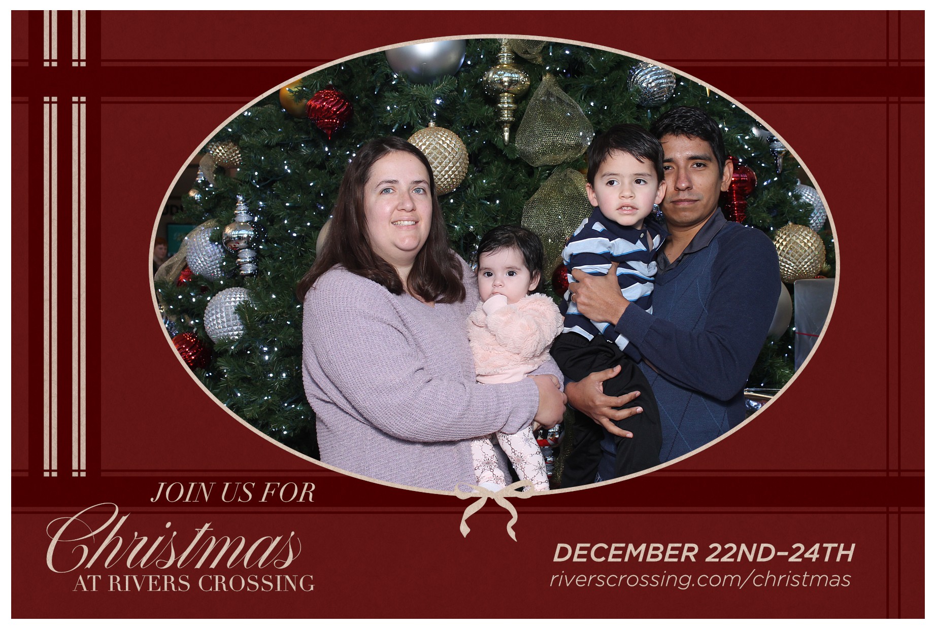 Rivers Crossing Christmas Invite | View more photos from the event at gallery.photoboothcincy.com/u/PhotoBoothCincy/Rivers-Crossing-Christmas-Invite
