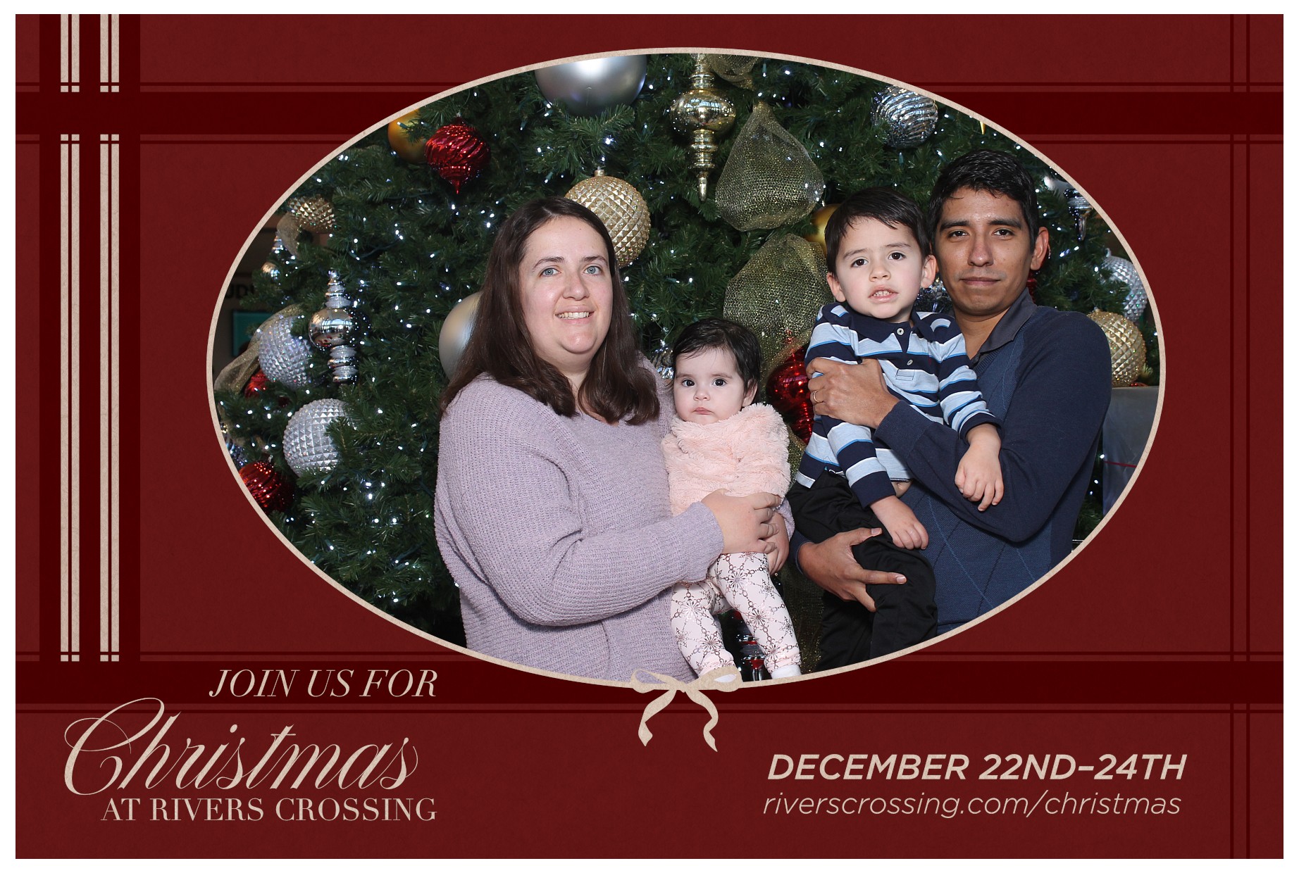 Rivers Crossing Christmas Invite | View more photos from the event at gallery.photoboothcincy.com/u/PhotoBoothCincy/Rivers-Crossing-Christmas-Invite