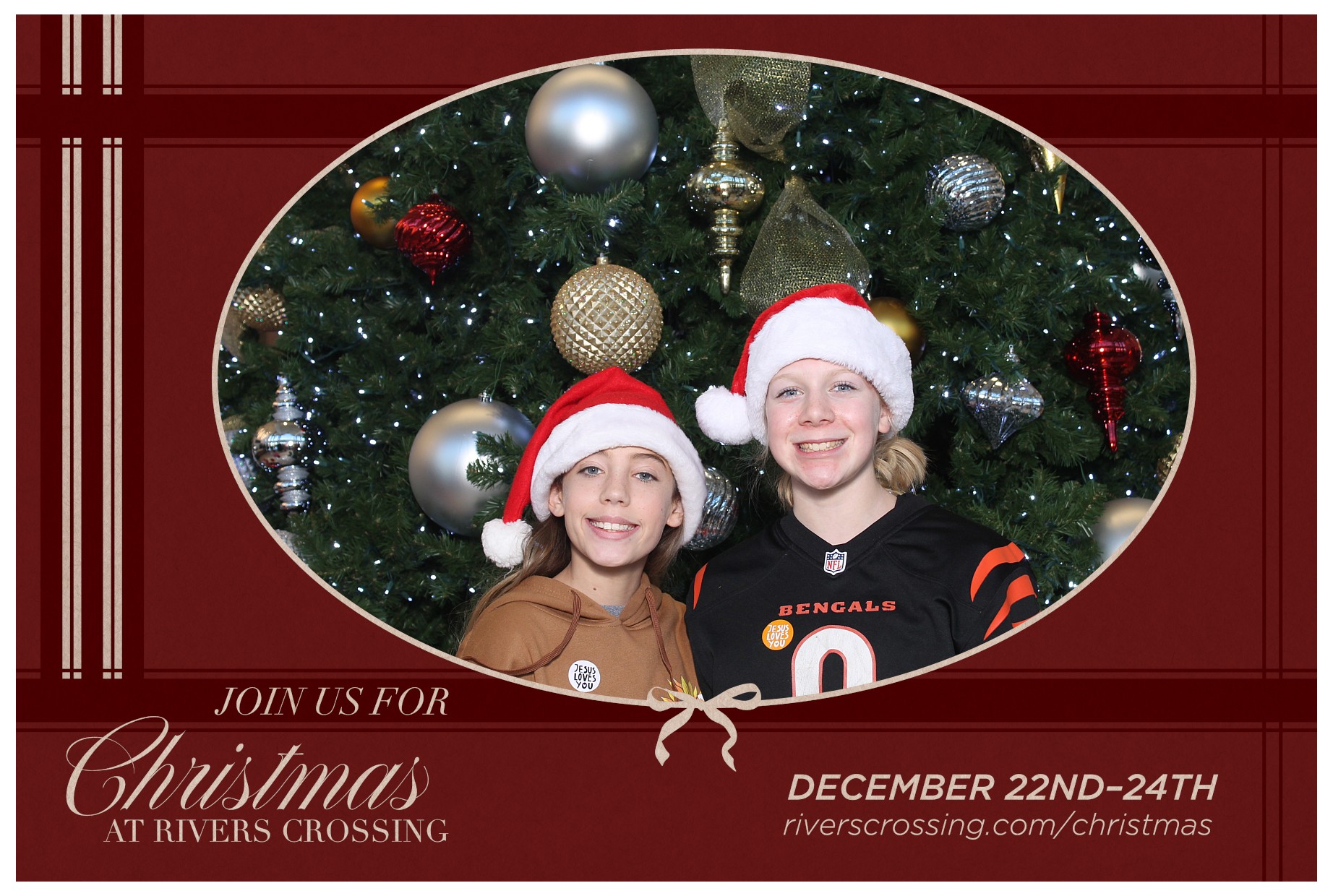 Rivers Crossing Christmas Invite | View more photos from the event at gallery.photoboothcincy.com/u/PhotoBoothCincy/Rivers-Crossing-Christmas-Invite