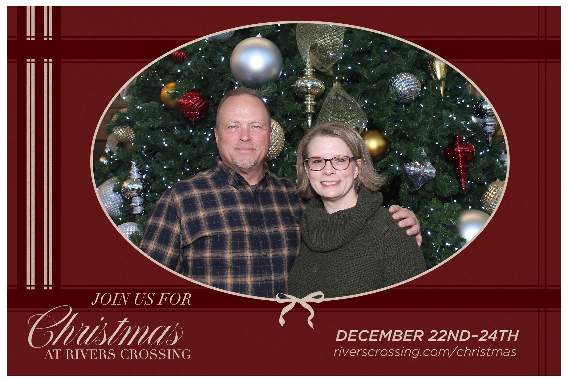 Rivers Crossing Christmas Invite | View more photos from the event at gallery.photoboothcincy.com/u/PhotoBoothCincy/Rivers-Crossing-Christmas-Invite