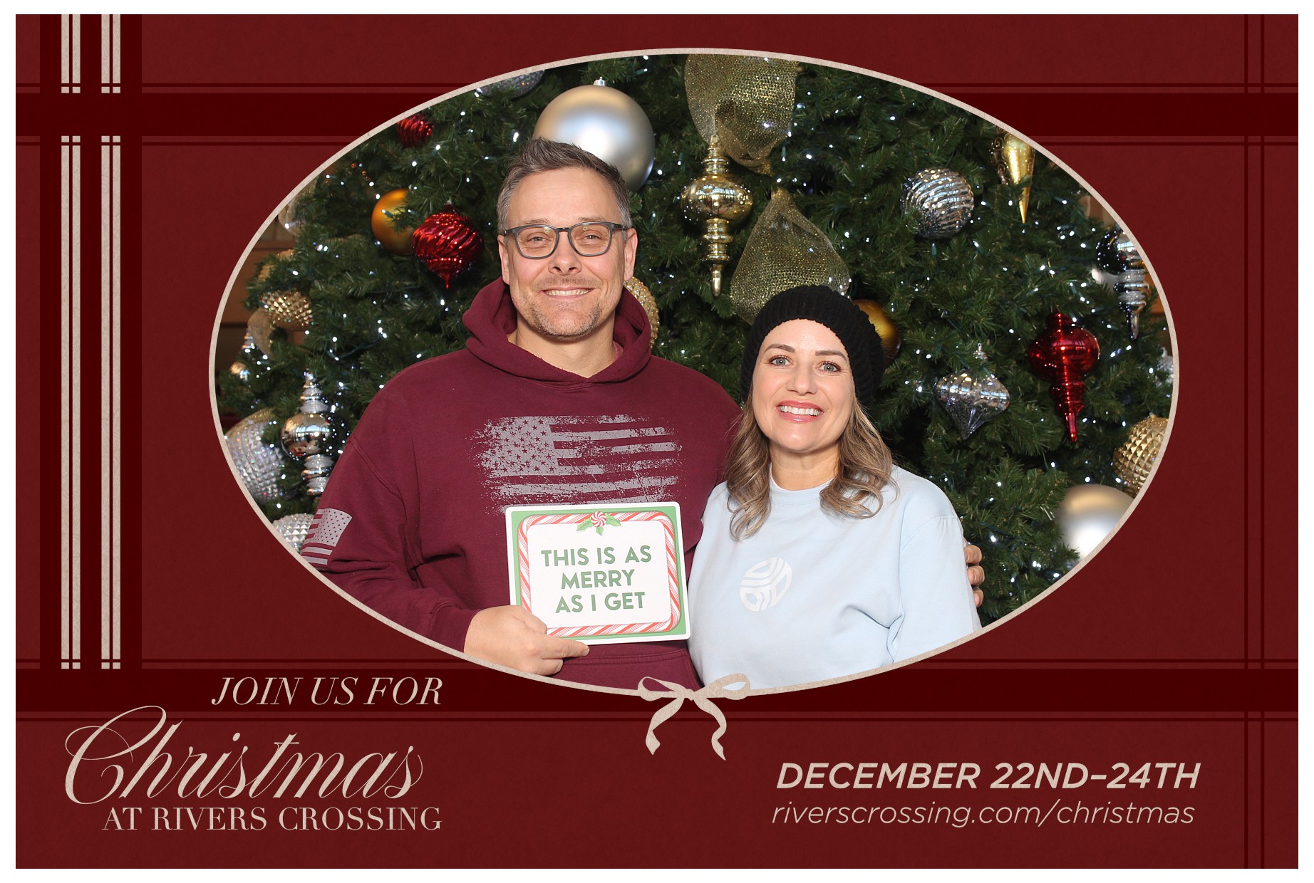 Rivers Crossing Christmas Invite | View more photos from the event at gallery.photoboothcincy.com/u/PhotoBoothCincy/Rivers-Crossing-Christmas-Invite